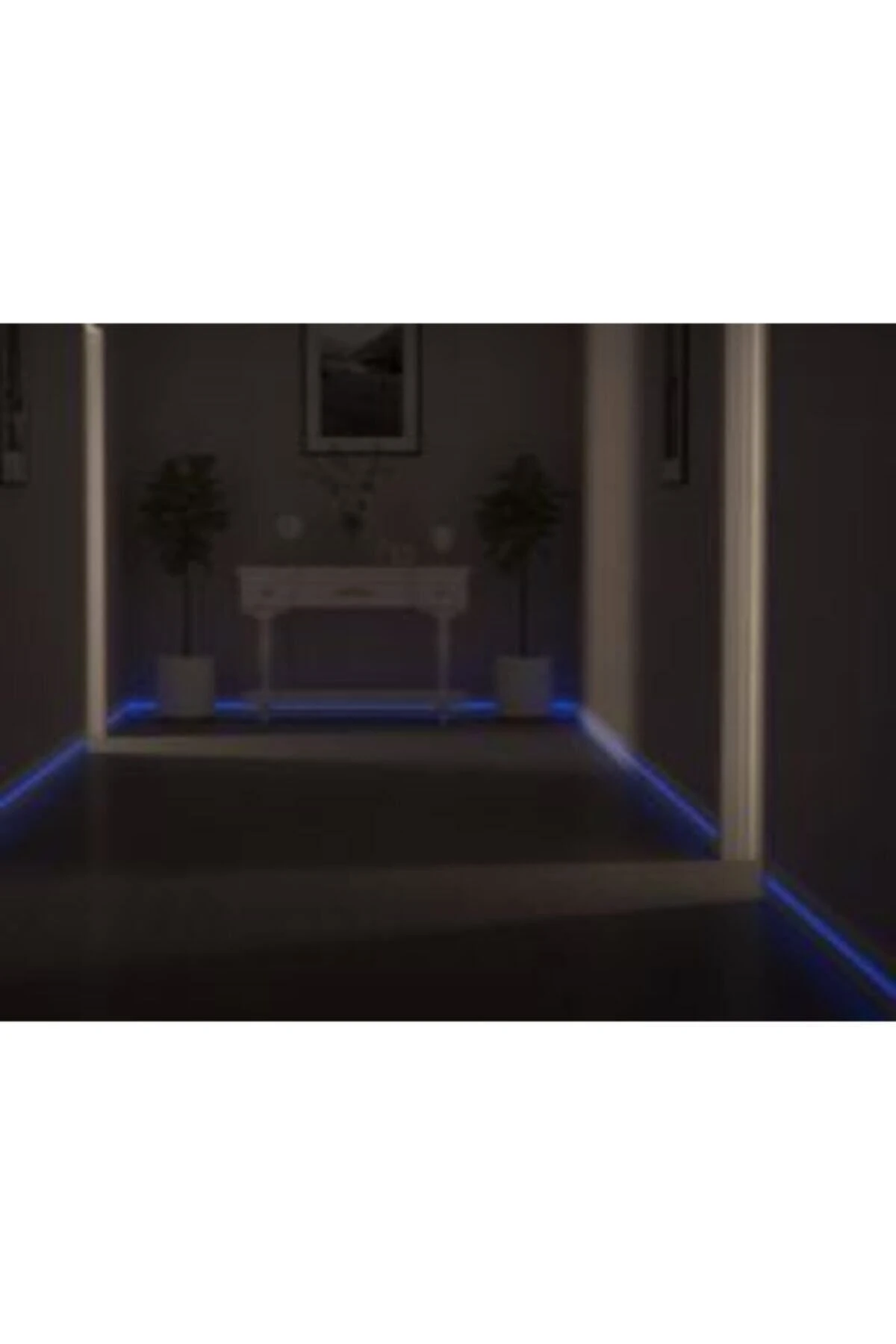 Yalı Serisi Lake Beyaz Led Kanallı Model Ledli 12cm Pvc Süpürgelik