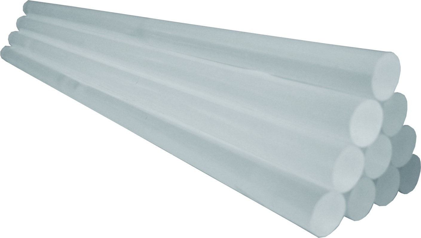 Mum Silikon Ince Ø7MMX30 cm Sıcak Mum Silikon Çubuk Uç 1 kg (80 Adet)