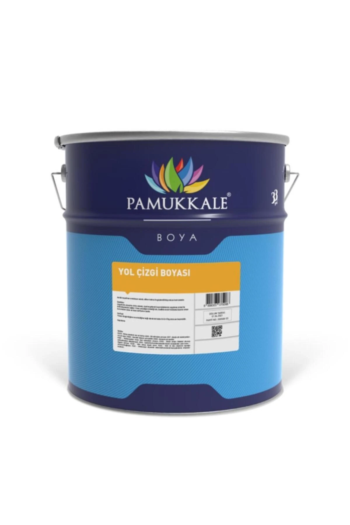 Yol Çizgi Boyası Solvent Bazlı 20 Kg Antrasit Gri Ral 7016