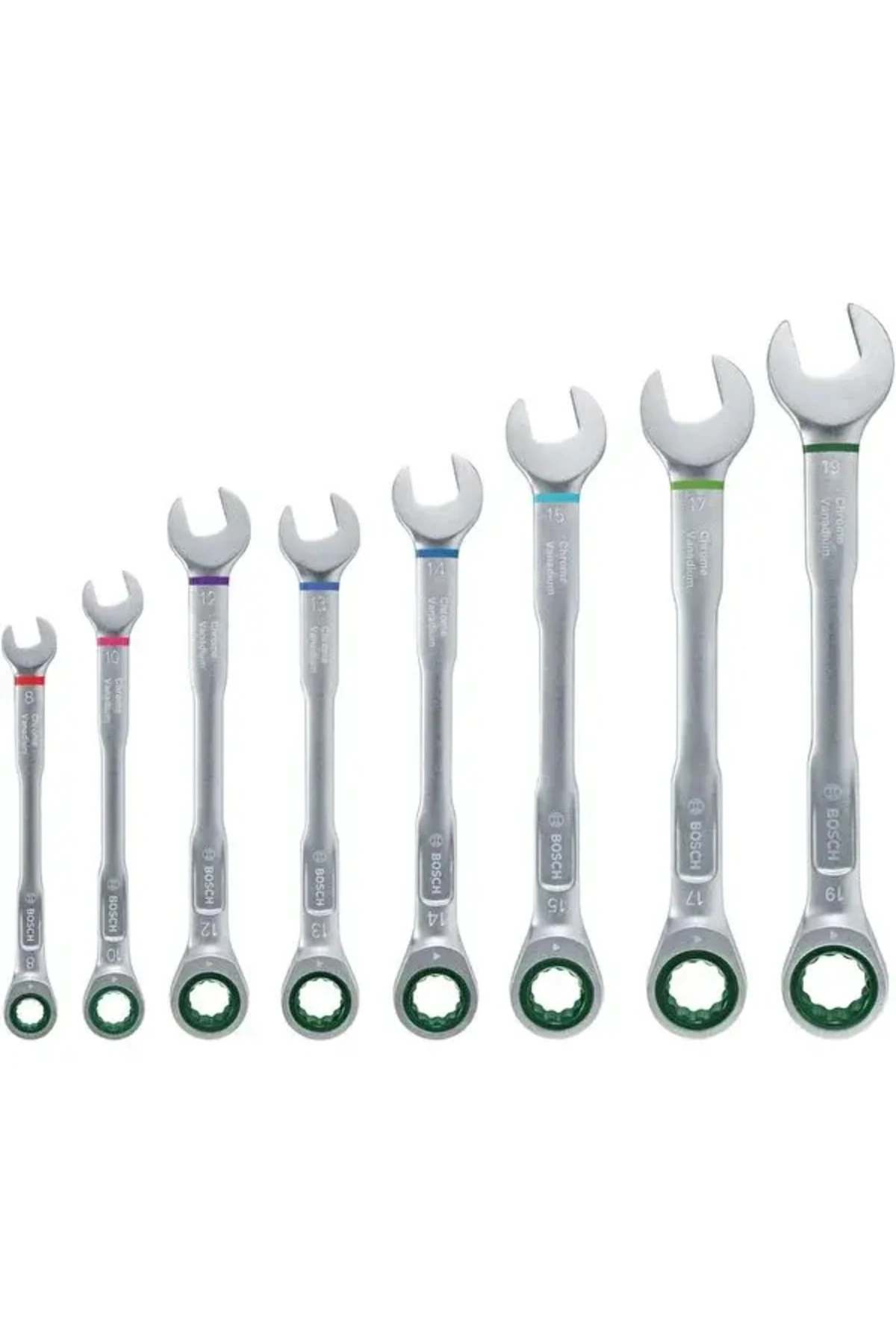 Cırcır Kombine Anahtar Seti 8 Parça - 1600a027ps