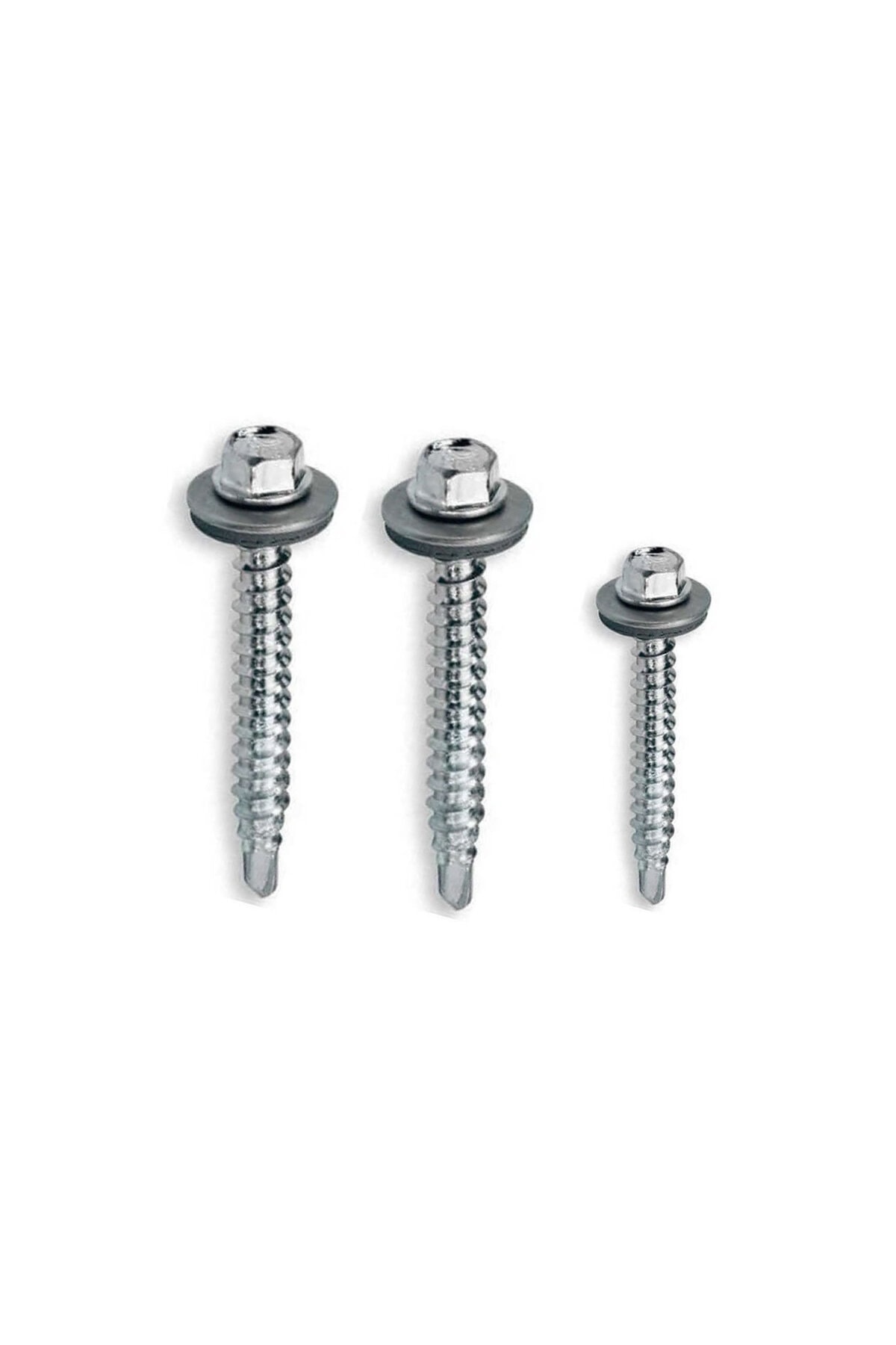 OZKUVVET Çatı Vidası Seti – 25’li Paket (25mm-60mm Arası 5 Ölçü)