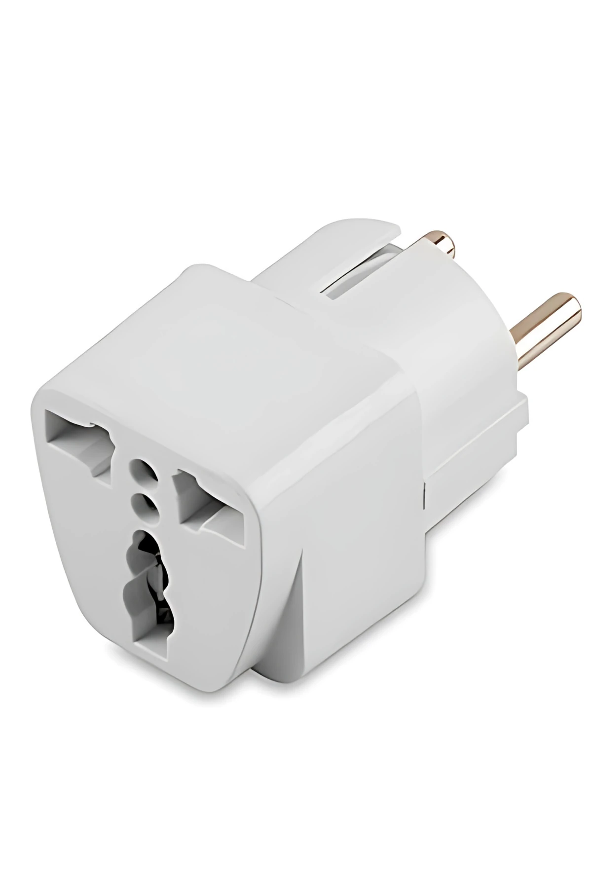 İngiliz ve Amerikan Fişlerini Türk Prizine Dönüştürücü Seyahat Adaptörü