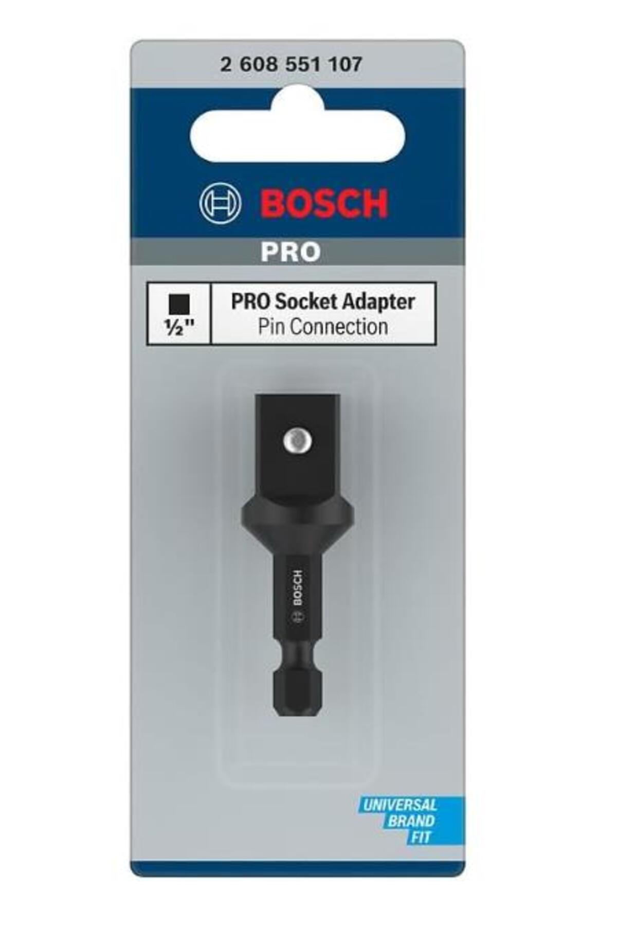 BOSCH Impact Lokma Ucu Adaptörü Hex 1/2"