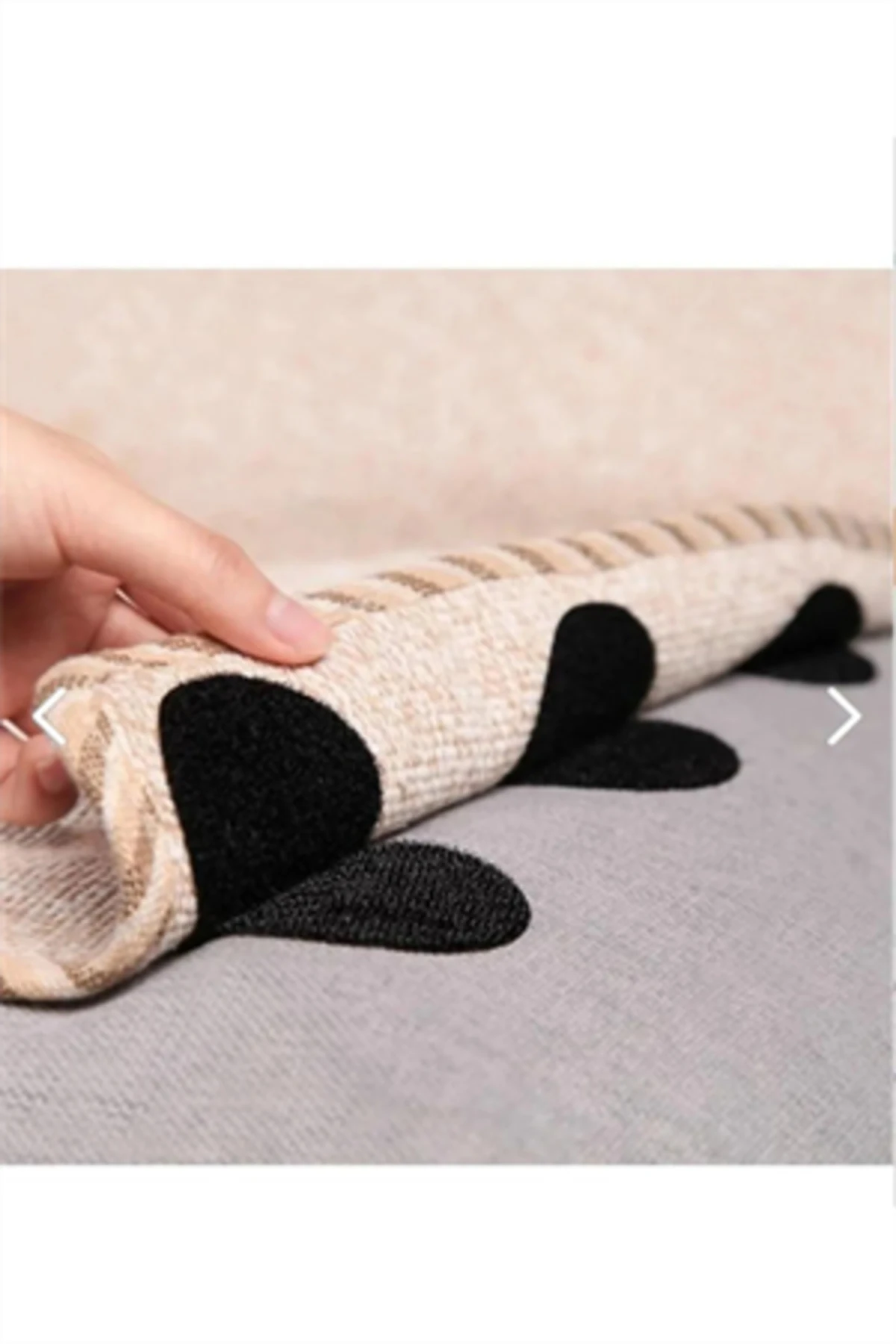 Halı Kilim Nevresim Örtü Kaydırmaz Minder Cırt Bant 10 Adet Seti Yapışkanlı Halı Kaydırmaz