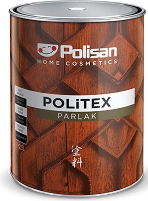 Politex Lüx Vernik Ahşap Koruyucu Parlak Venge 181 0,75 Lt