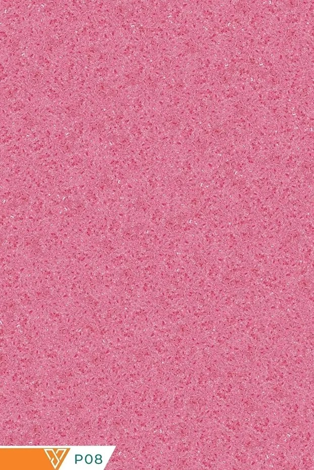 Isı Ve Ses Yalıtımlı Sürülen Duvar Kağıdı | Kendinden Yapışkanlı | Pembe | P08-1,5 Kg | 5m²