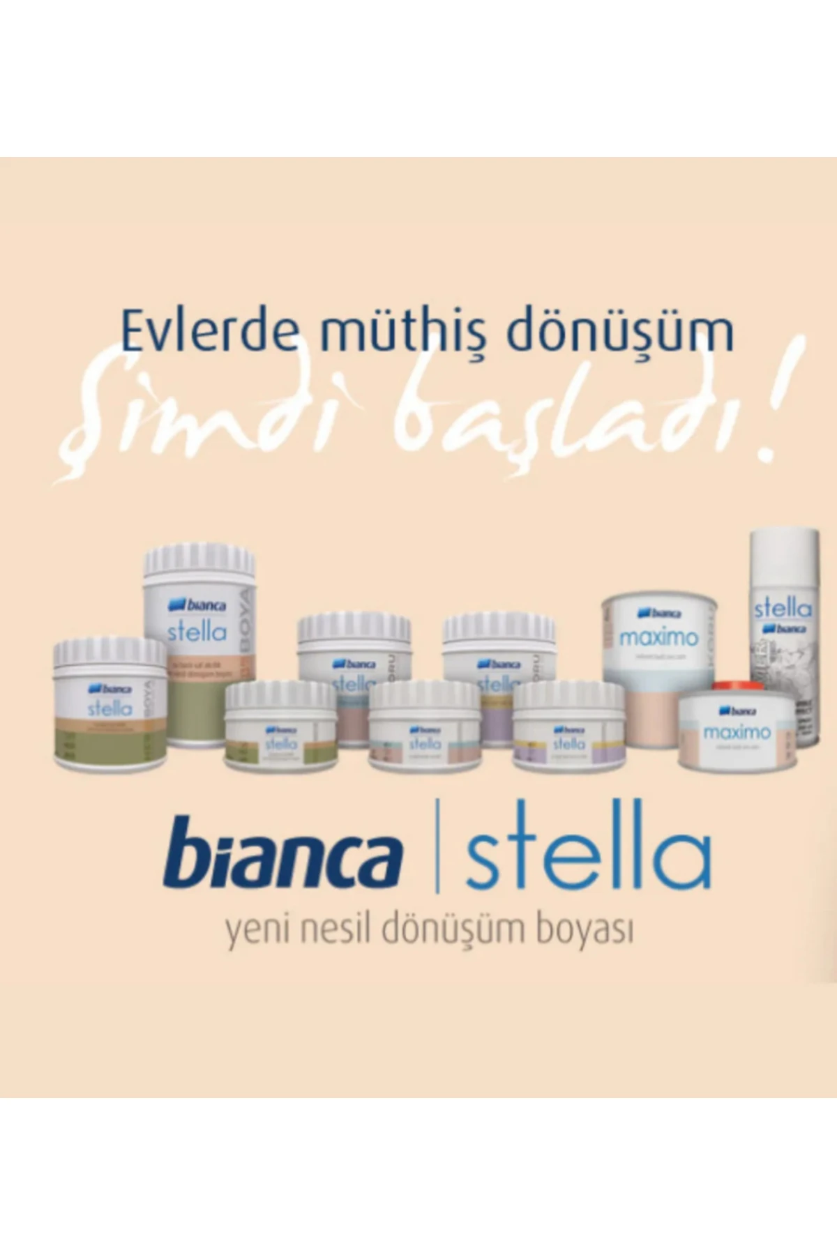 STELLA YENİ NESİL DÖNÜŞÜM BOHYASI + YAPAŞ DÖNÜŞÜM BOYA UYGULAMA SETİ