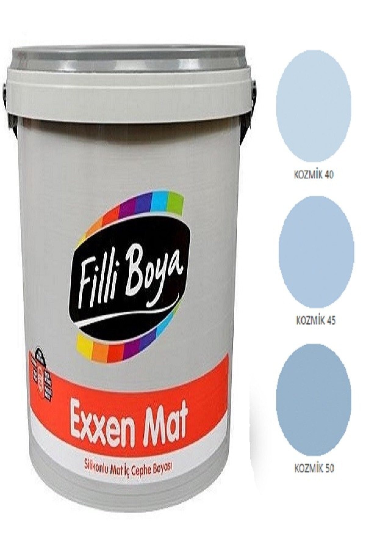 Exxen Mat Silikonlu Mat Iç Cephe Boyası 15lt (kozmik 40)