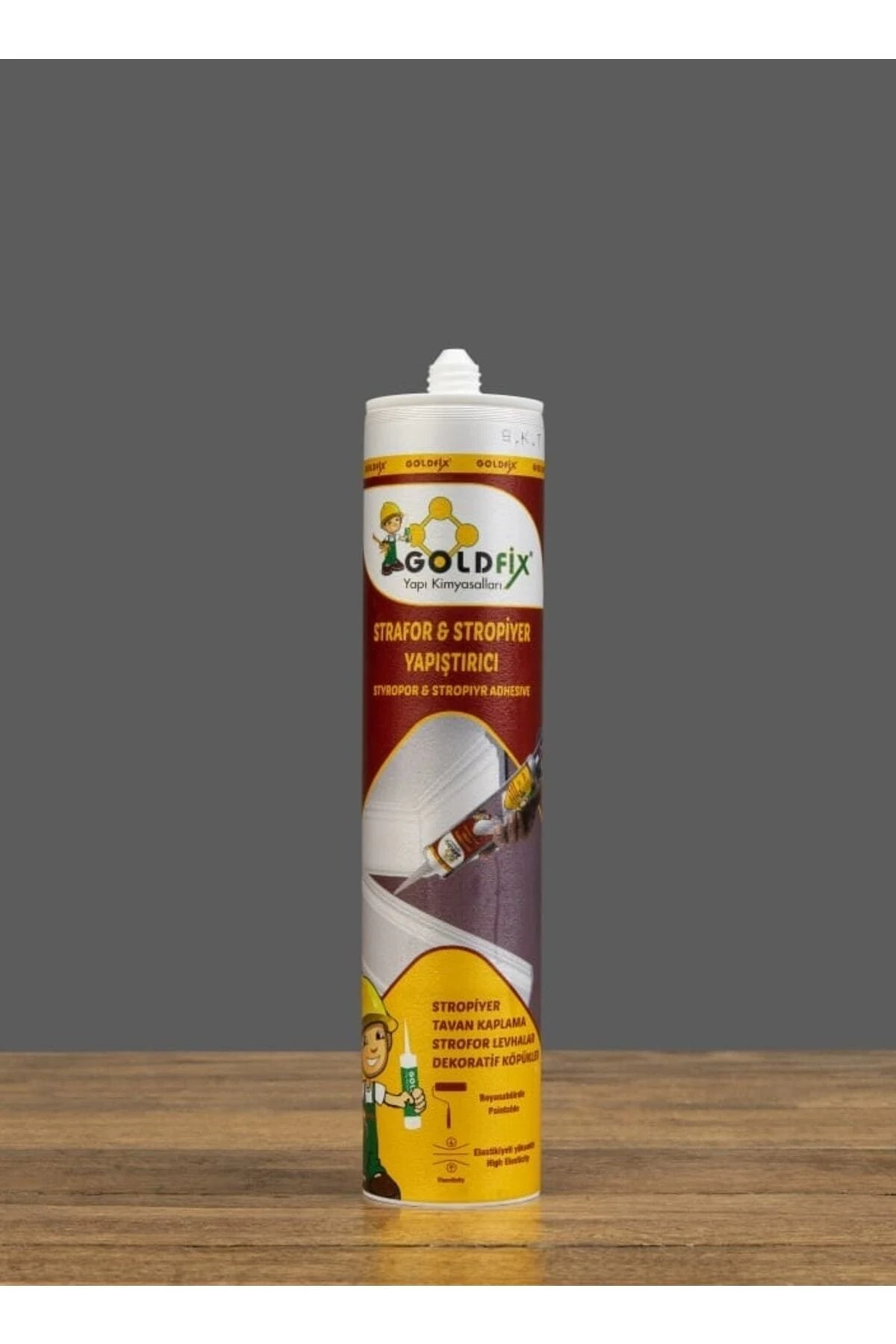 Strafor & Stropiyer Yapıştırıcı 280 gr 3 Adet