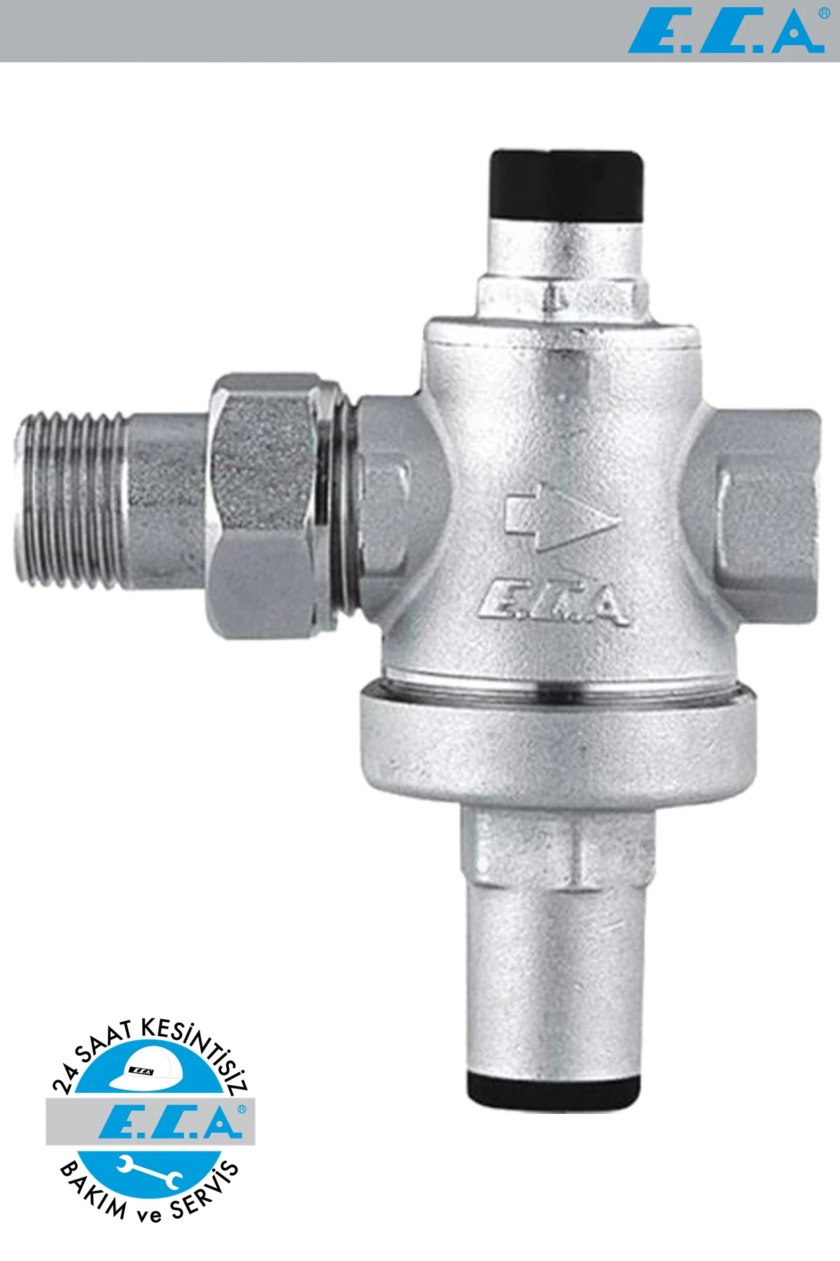 3/4 Rakorlu Su Basınç Düşürücü Regülatörü Valf E.C.A 102199160
