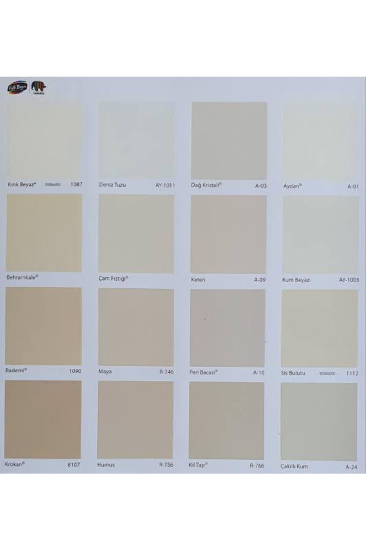 TEMPO Silikonlu Mat Iç Cephe Boyası (kum Beyazı )3,5 Kg - 10 Kg - 20 Kg