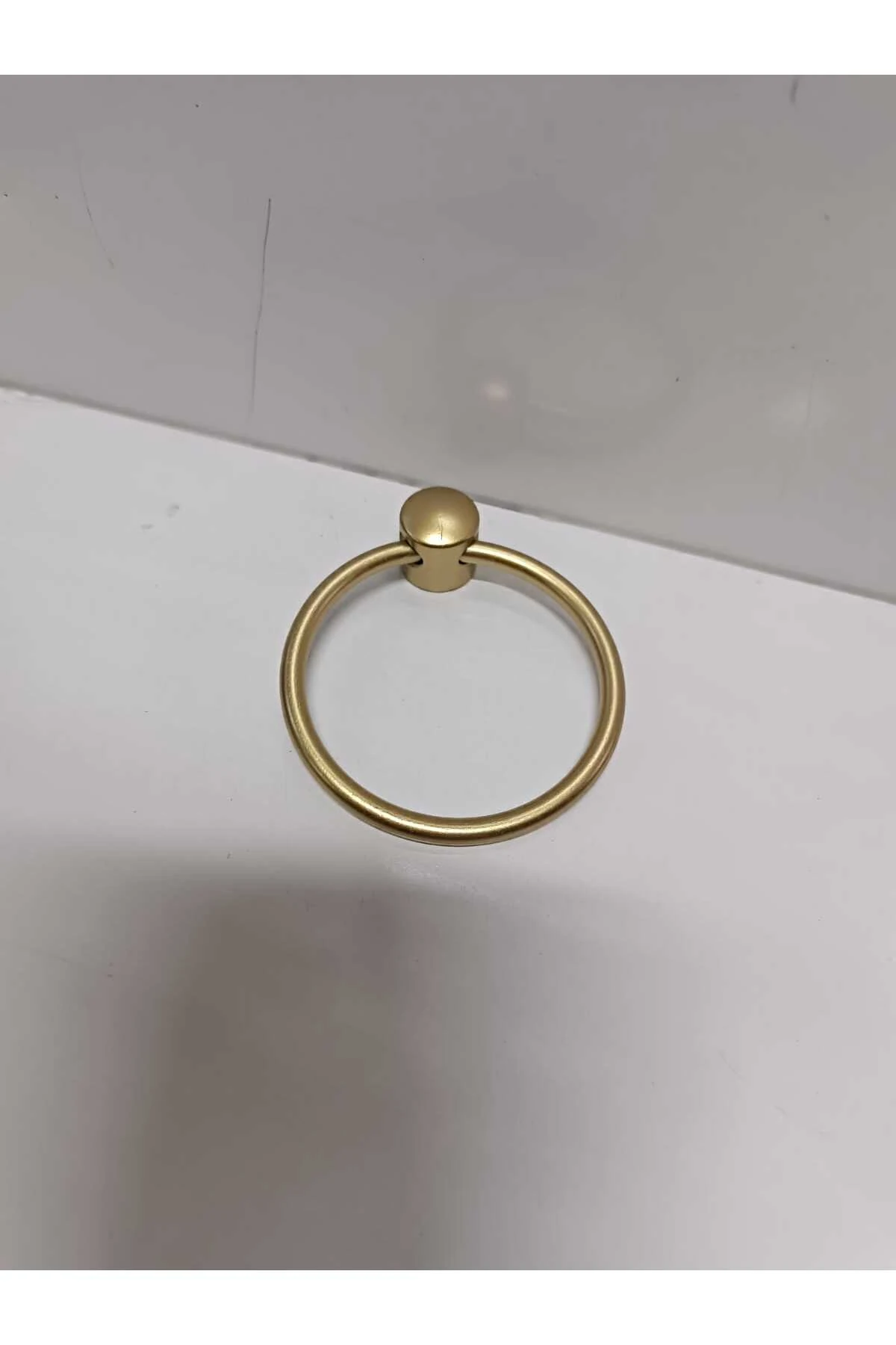 MAT ALTIN HALKA KULP ÇAP ÖLÇÜSÜ 60MM MOBİLYA KAPAK ÇEKMECE KULPU (1PAKET 1ADETTİR)