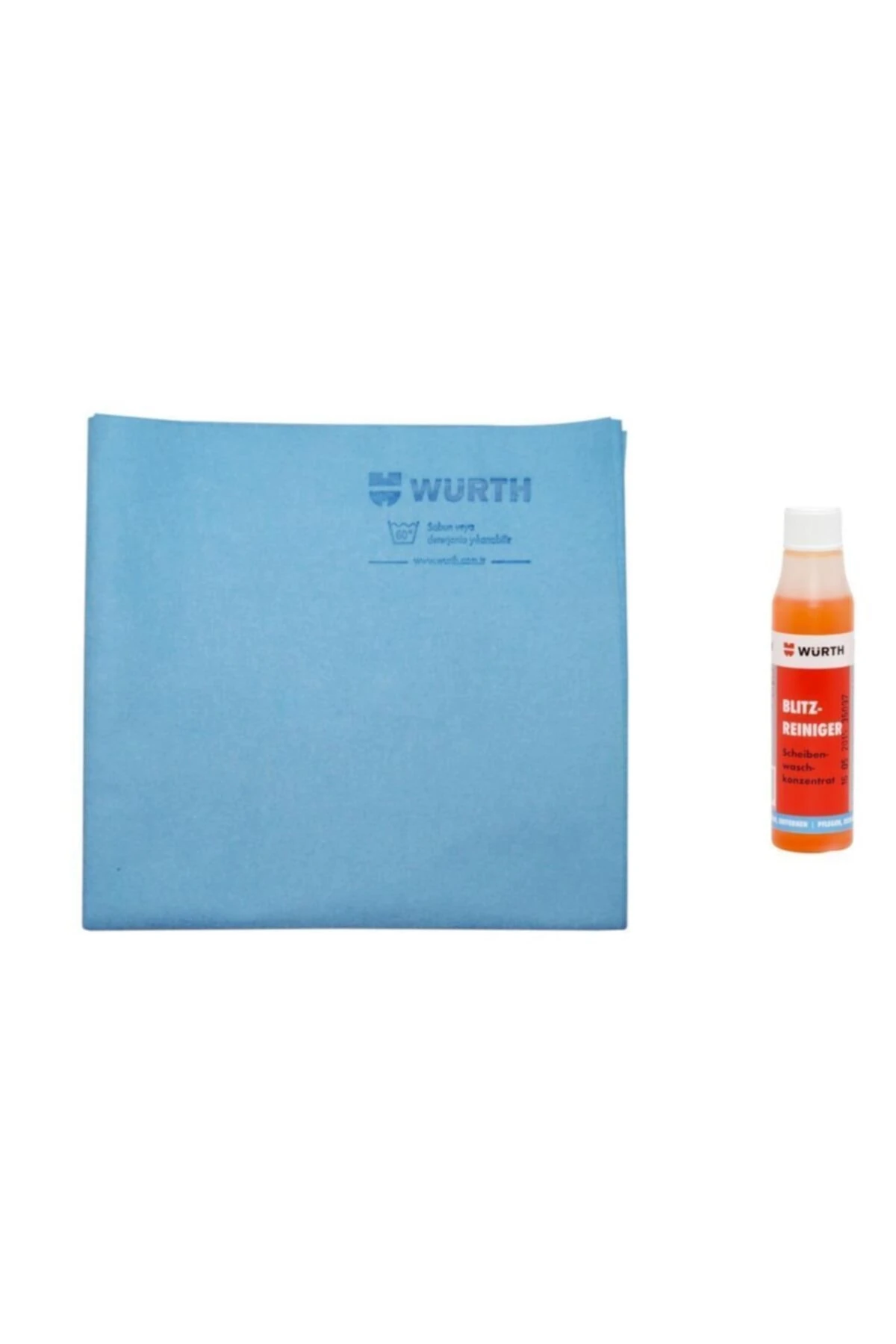 Tvet 40x40cm Güderi Bez Ve Cam Temizleme Sabunu 2 Li Set