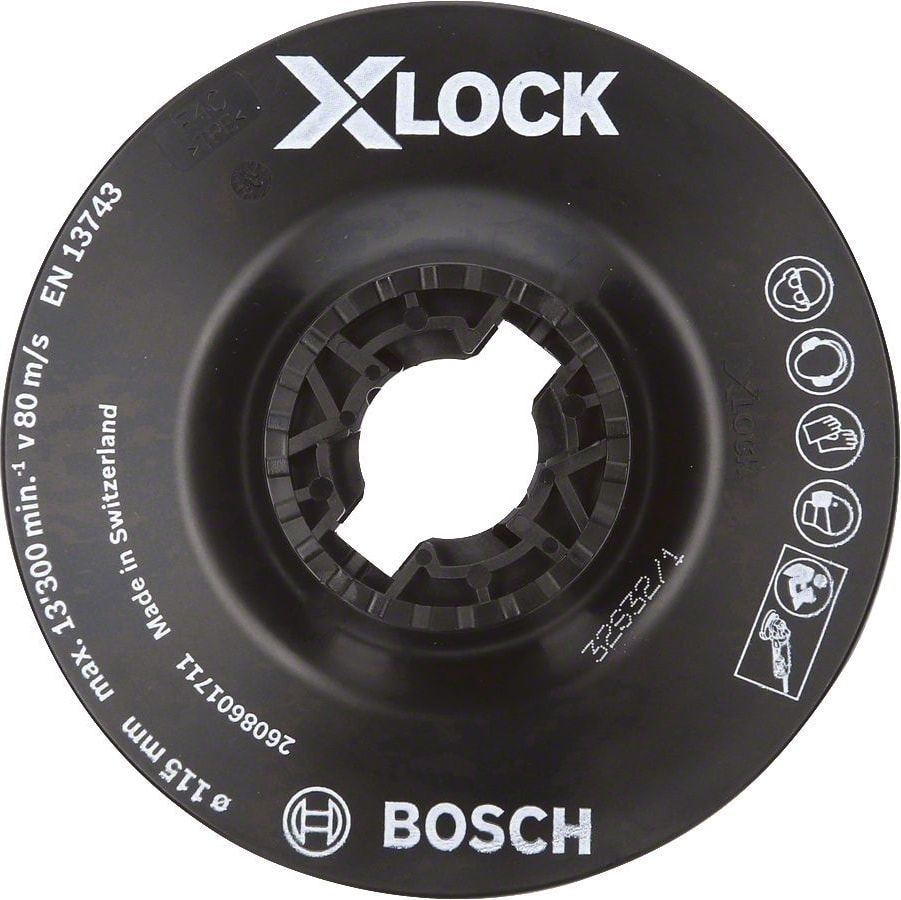 BOSCH - X-Lock - 115 mm Fiber Disk Yumuşak Taban 2608601711