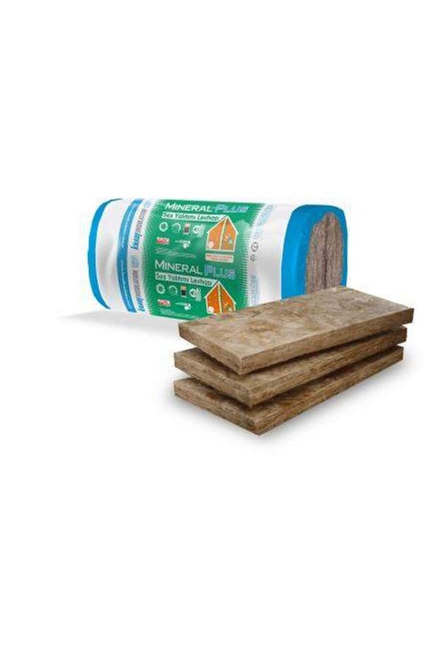 Mineral Yün Taşyünü Kaşındırmaz Isı Ve Ses Yalıtımı 14,4 M2 - 50x600x1200