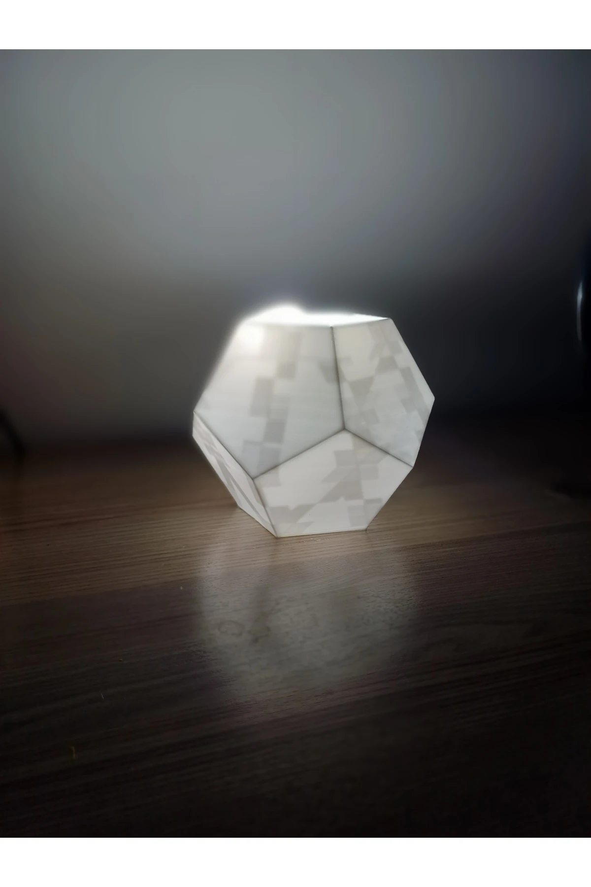 Dekoratif Anahtarlı Masa Lambası 3D Baskı