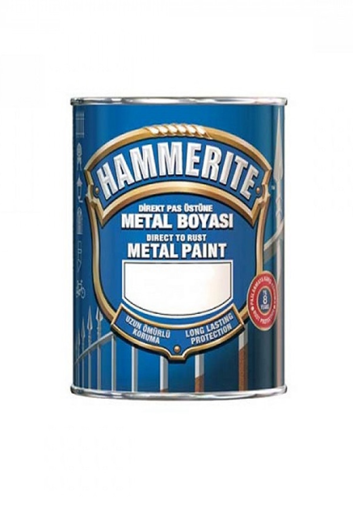 Hammerite Pürüzsüz Metal Boyası Gri 0,75-2,5 Lt