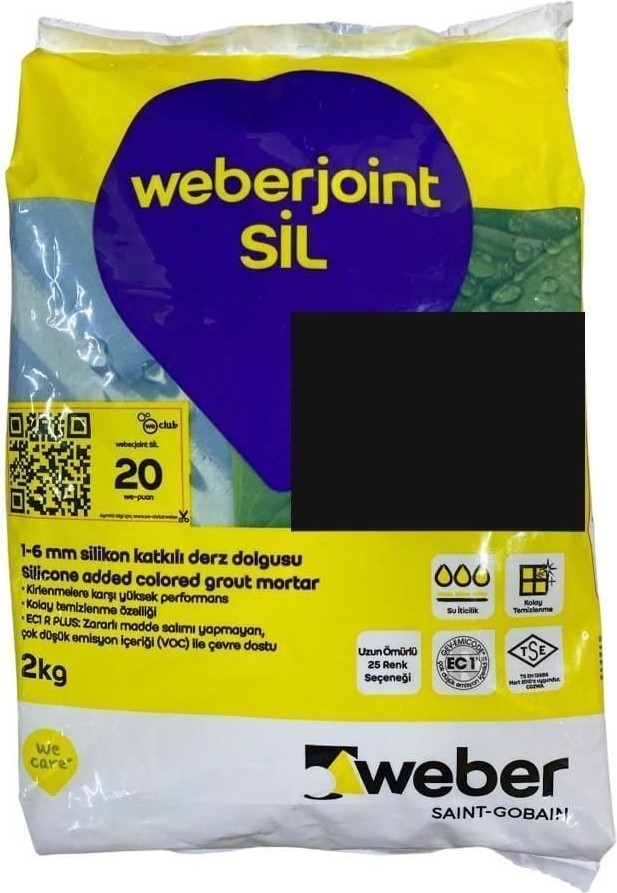 Joint Sil 413 Siyah Derz Dolgu 2 kg
