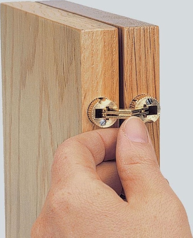 Silindir Masa Menteşesi Pirinç 10mm (2 Adet)