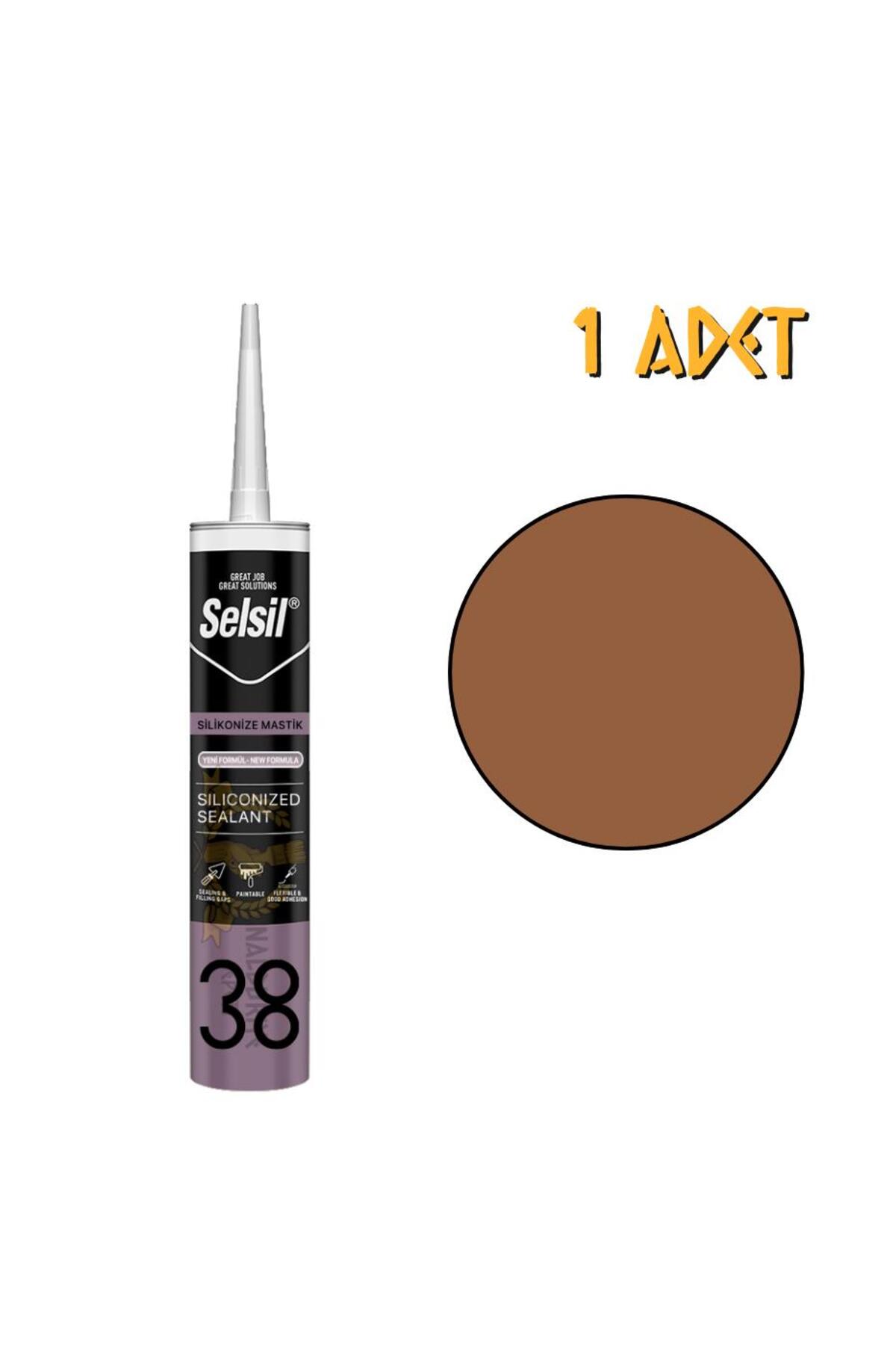 Silikonize Mastik KOYU MEŞE 500 gr. - 1 Adet