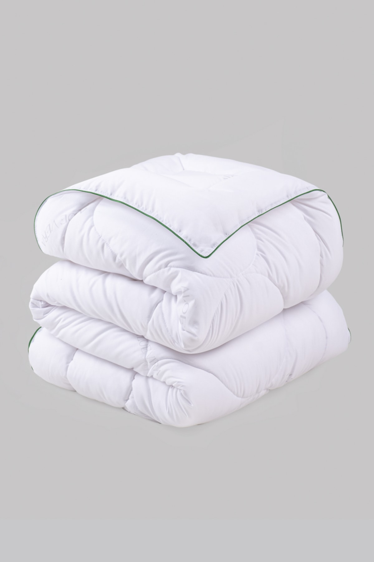 Tek Kişilik Aloe Vera Yorgan 155x215 Beyaz