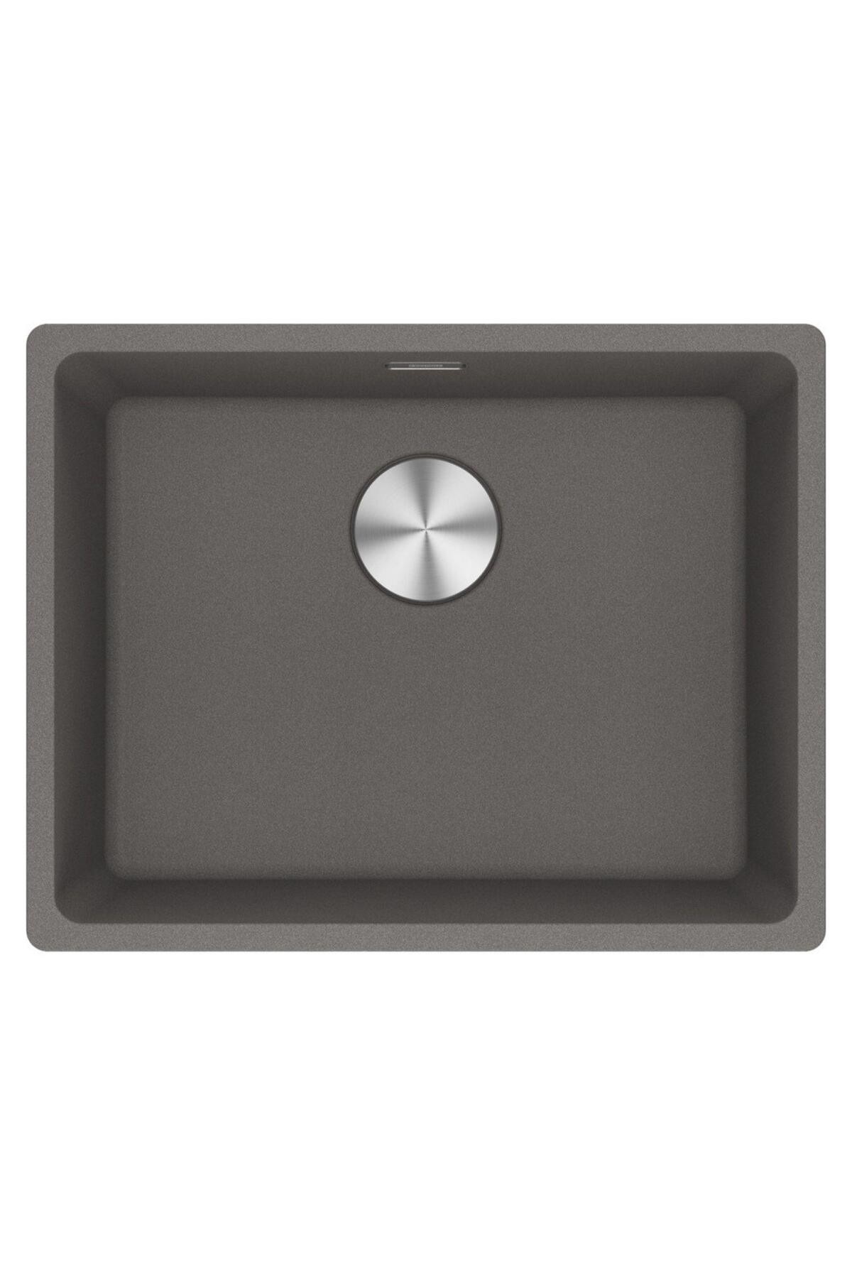 Maris MRG 110-52 Granit Eviye-Active Plus 2.0 Armatür-Sıvı Sabunluk Üçlü Set Stone Grey