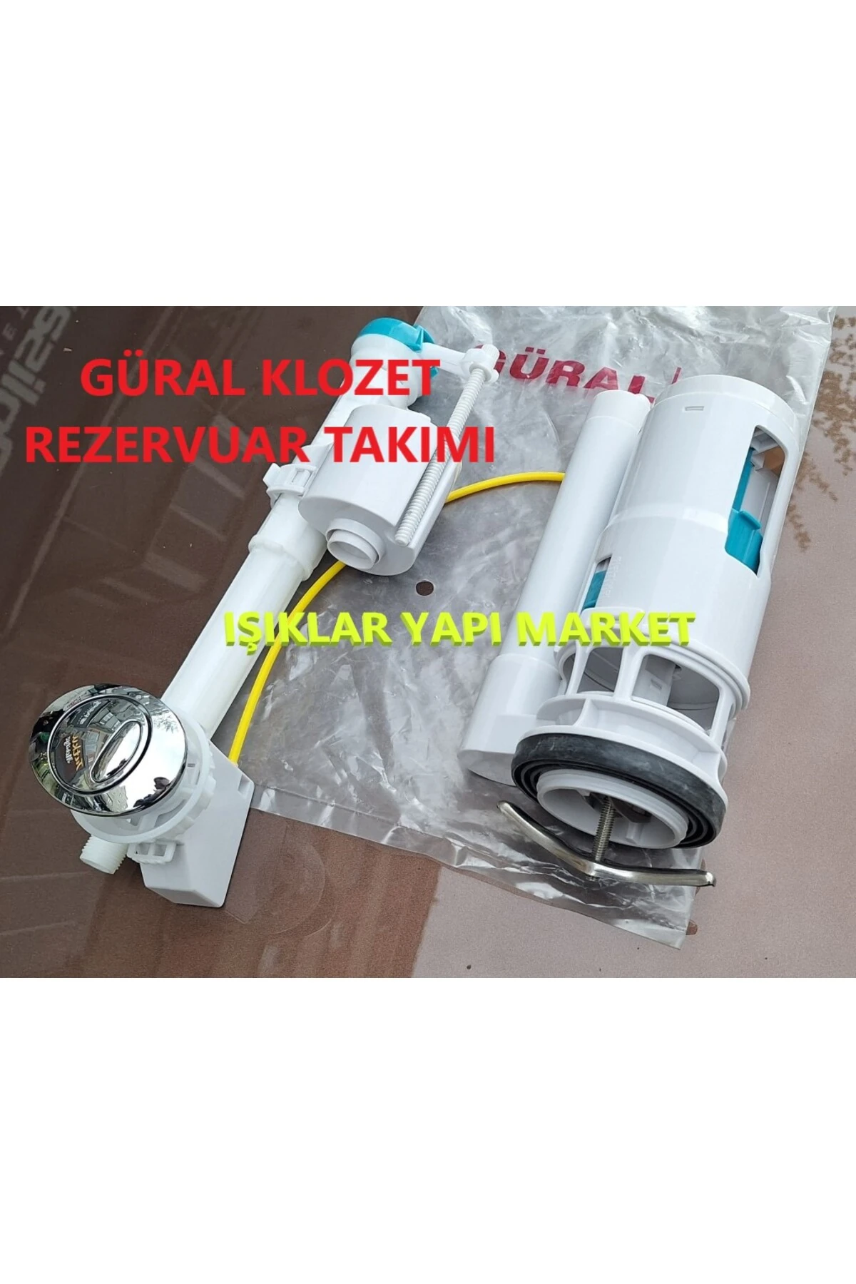 Klozet İç Rezervuarı -Güral Wc Health Klozet Soft -İç Takım