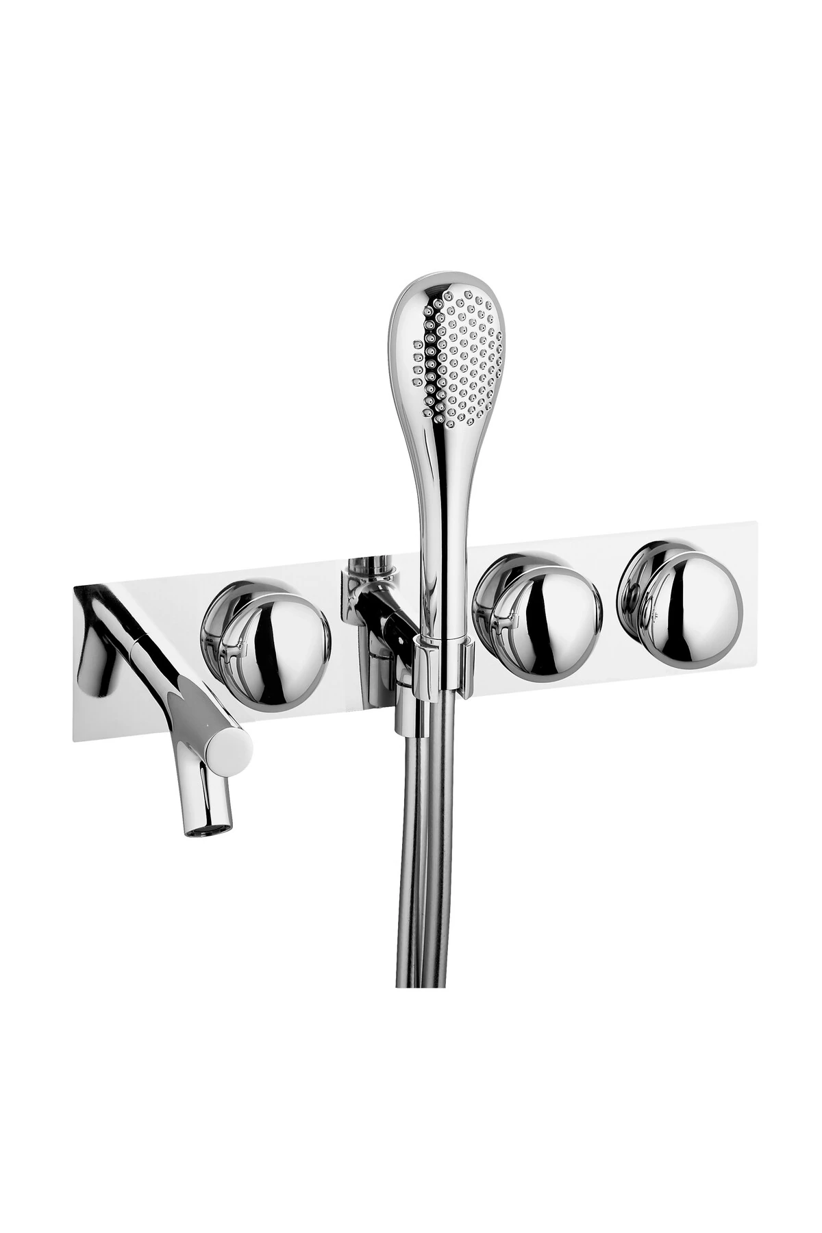 İstanbul A42848 Ankastre Banyo Bataryası, Sıva Üstü Grubu, Krom