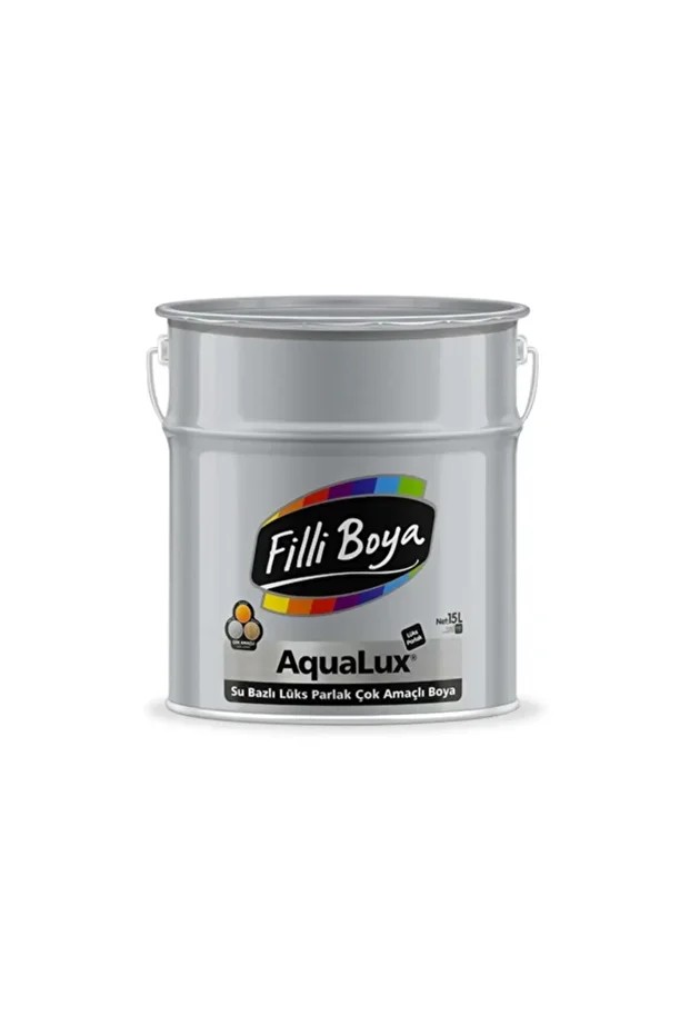 ahşap, metal, cam, plastik ve seramik boyası FİLLİ AQUALUX BEYAZ 2.5LT