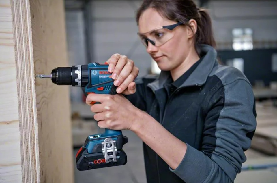 BOSCH Gsb 18V-90 C Çift Akülü Vidalama