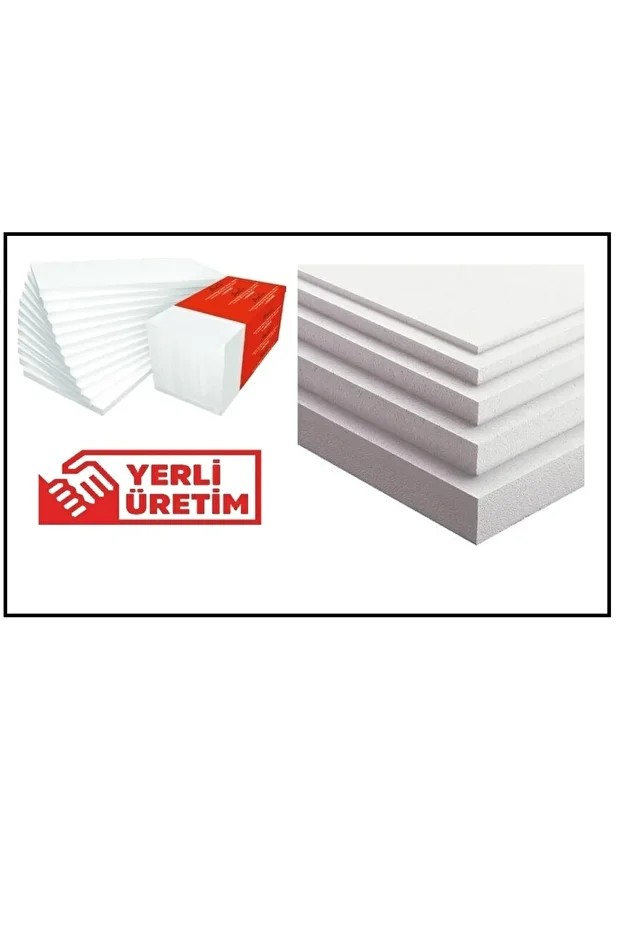 2 ADET 5CM Strafor 28-30DANSİTE SERT XPS MAVİ Levha Köpük 50cmX100 Cm KUTULU PROSAN