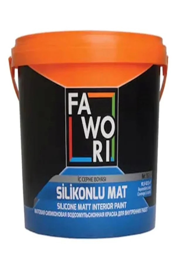 Silikonlu Mat Iç Cephe Boyası 2,5 L. Andezit 15