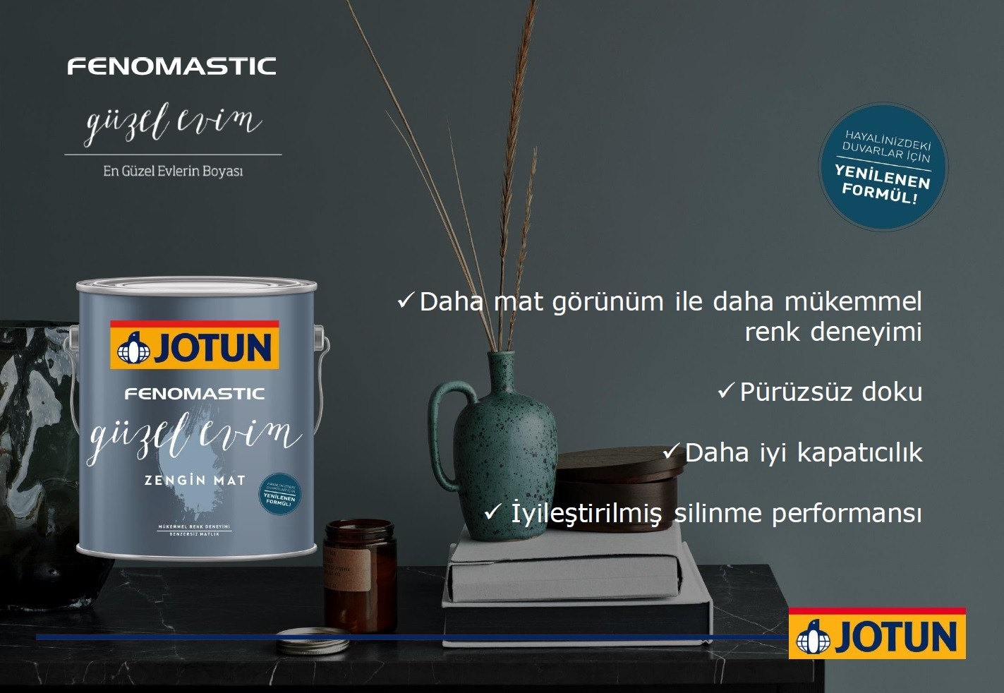 Fenomastic Güzel Evim Zengin Mat ( Sarı Tonlar)