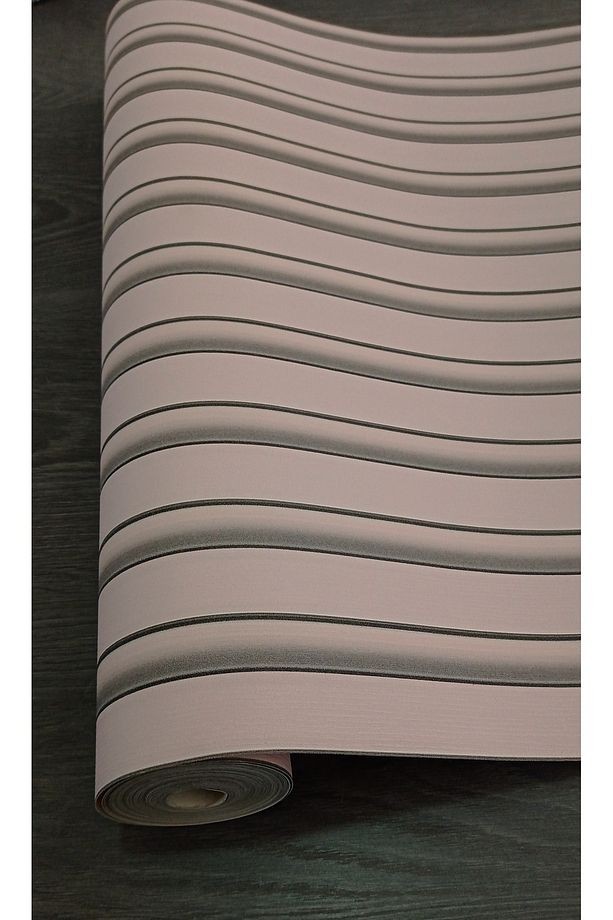 üç boyutlu çıta desenli duvar kağıdı 53 cm genişliğinde 10 metre uzunluğunda