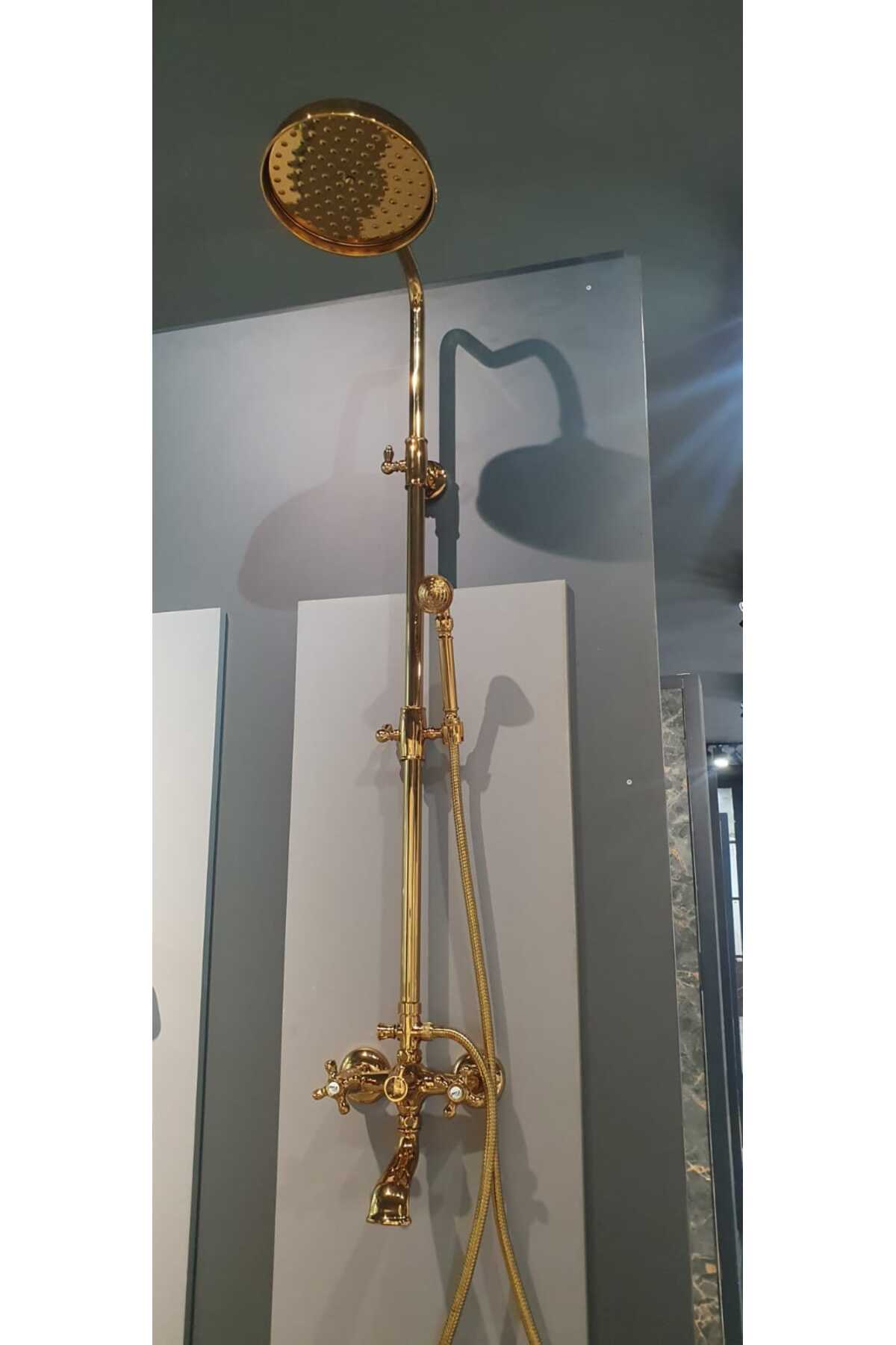 PASLANMAZ PİRİNÇ MALZEME ROBOT DUŞ SETİ BATARYA TAKIMI SETİ GOLD