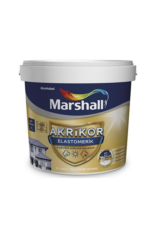 Akrikor Elastomerik Dış Cephe Boyası S2 2.5lt