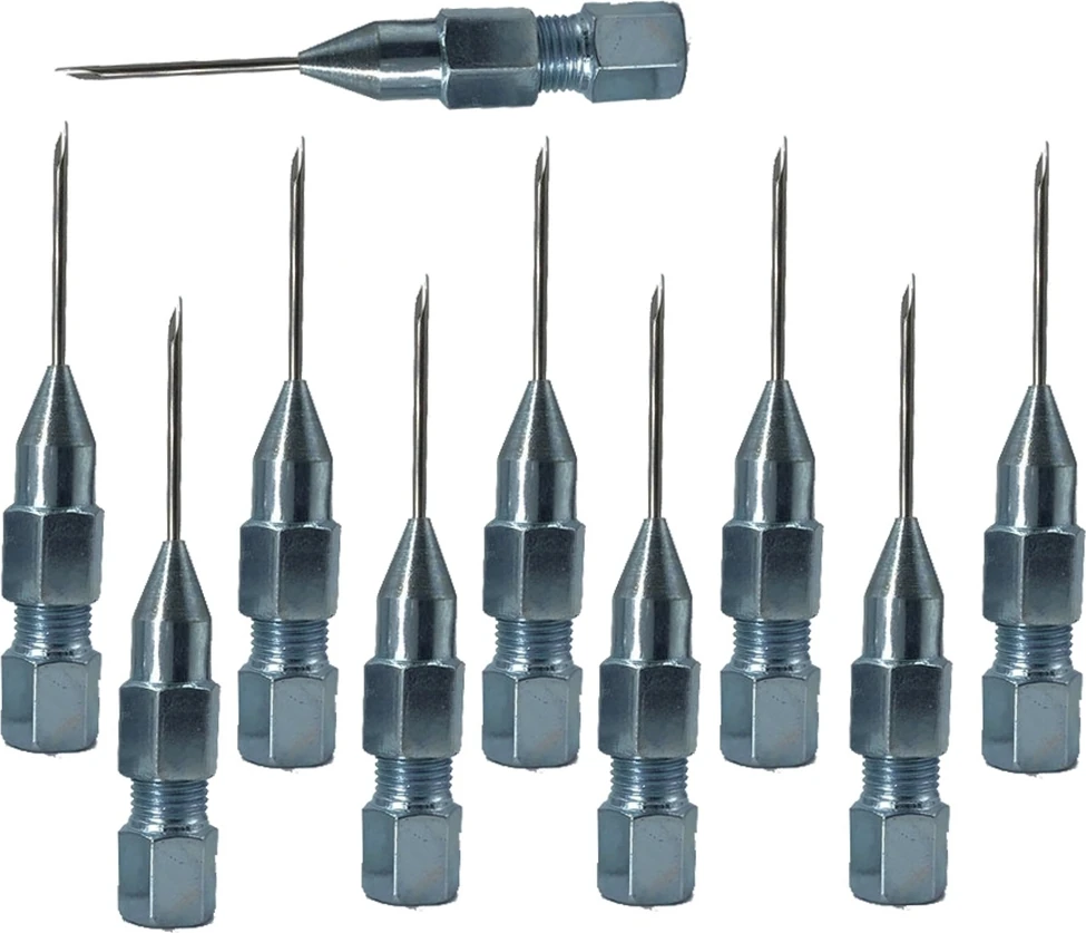 Iğne Burun Gres Aracı Dağıtıcı Memesi Adaptörü Gres Iğnesi Ağız Gres Memesi Gres Aksesuarları 10 Adet (Yurt Dışından)