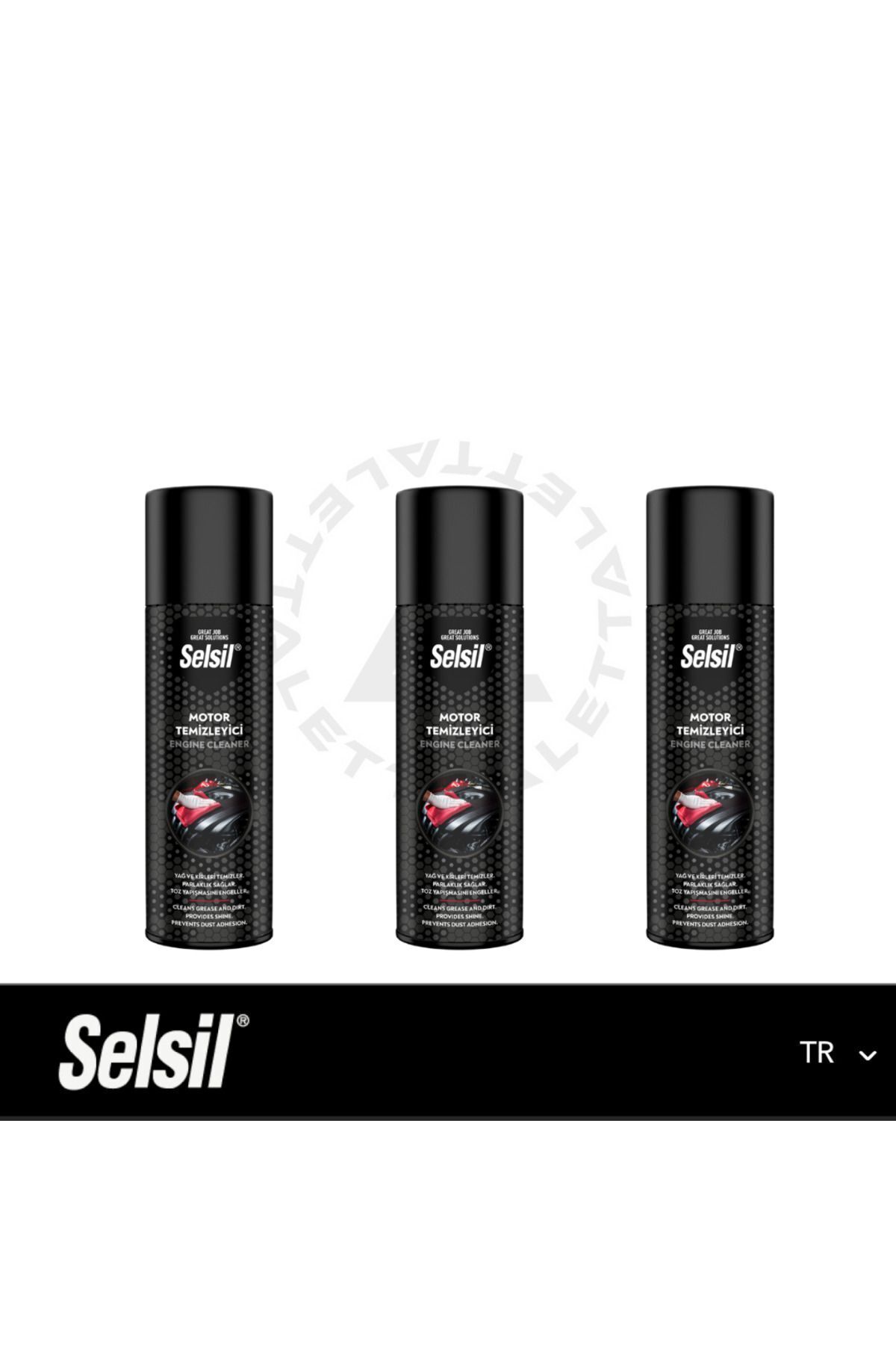 SELSİL Motor Temizleme 500 ML (3 ADET)