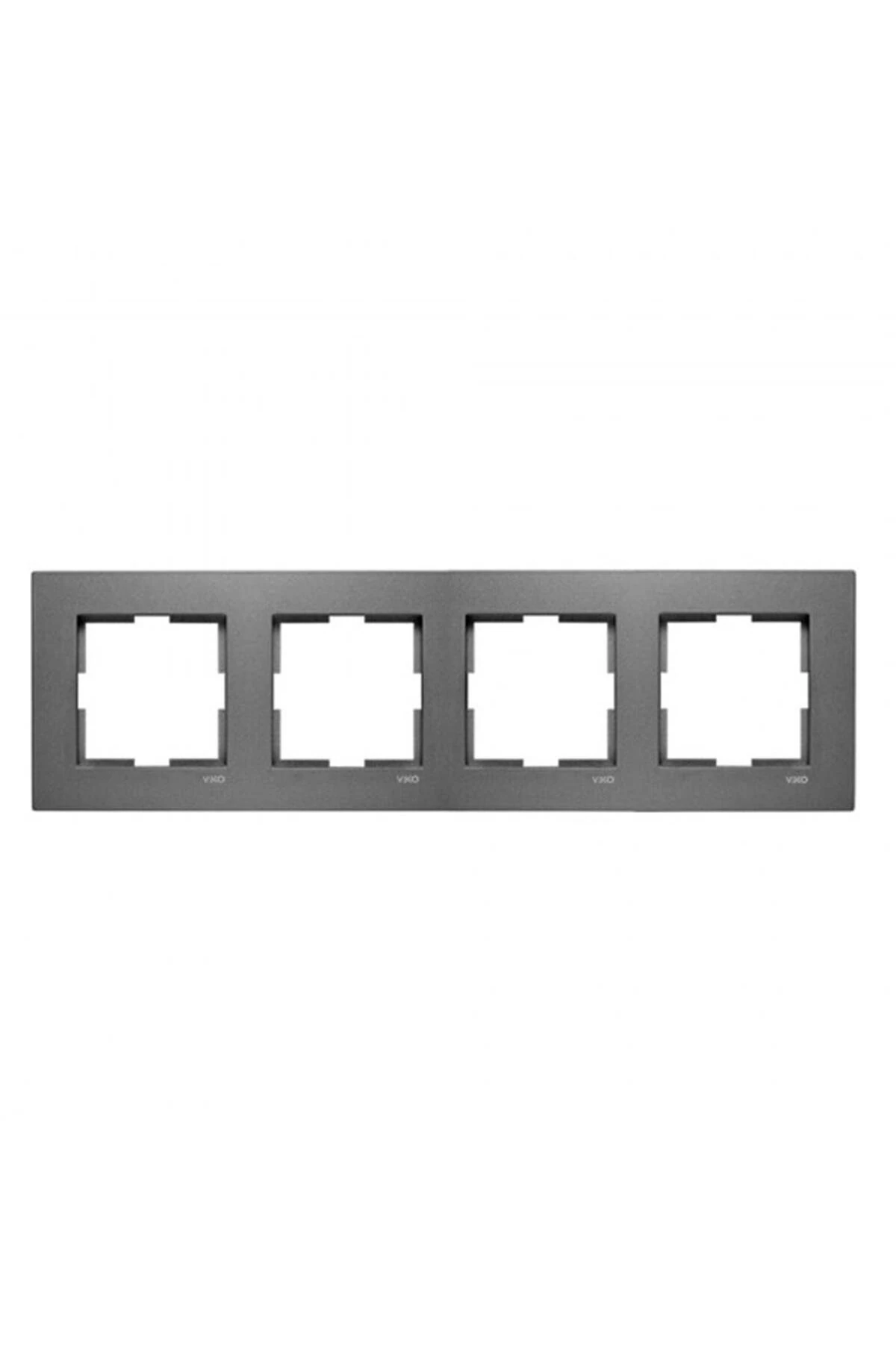 Viko 92190644 Novella Füme Dörtlü Çerçeve