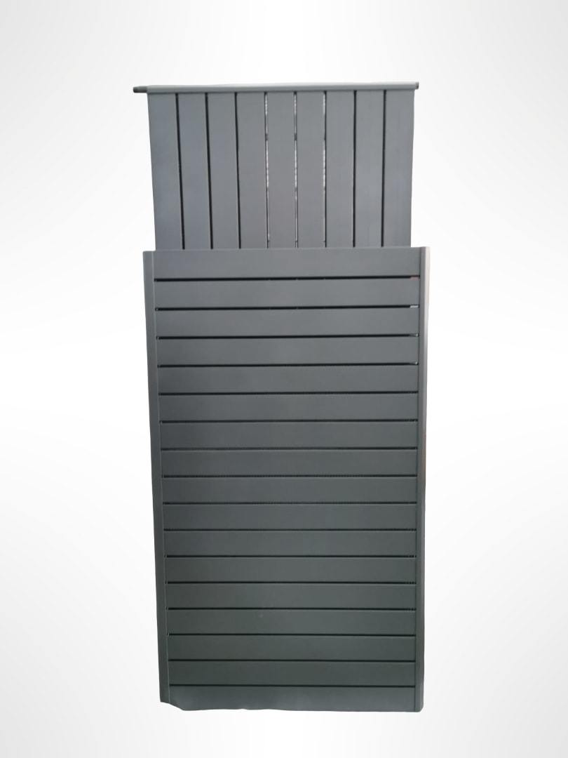 Alüminyum Radyatör 60 cm Yükseklik (Antrasit)