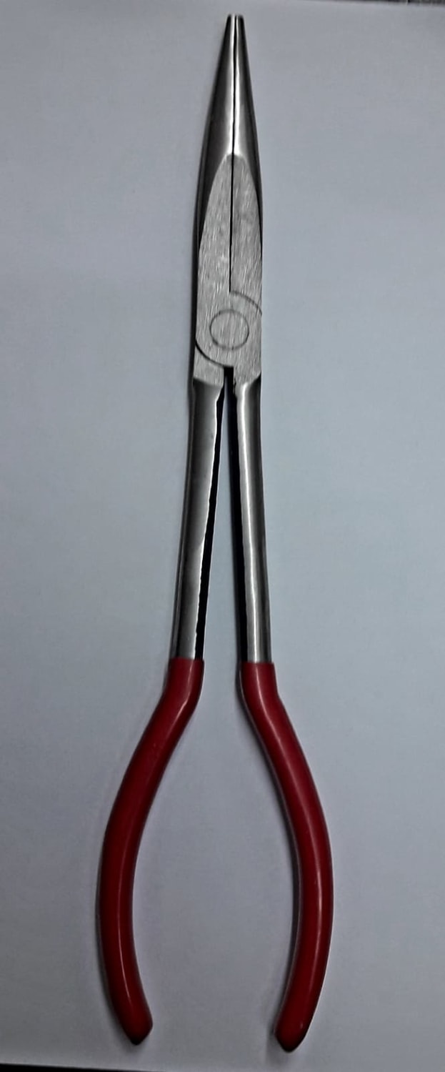 Izcihırdavat Çok Uzun Karga Burun Pense Düz Model 28 cm Boyunda 280 mm