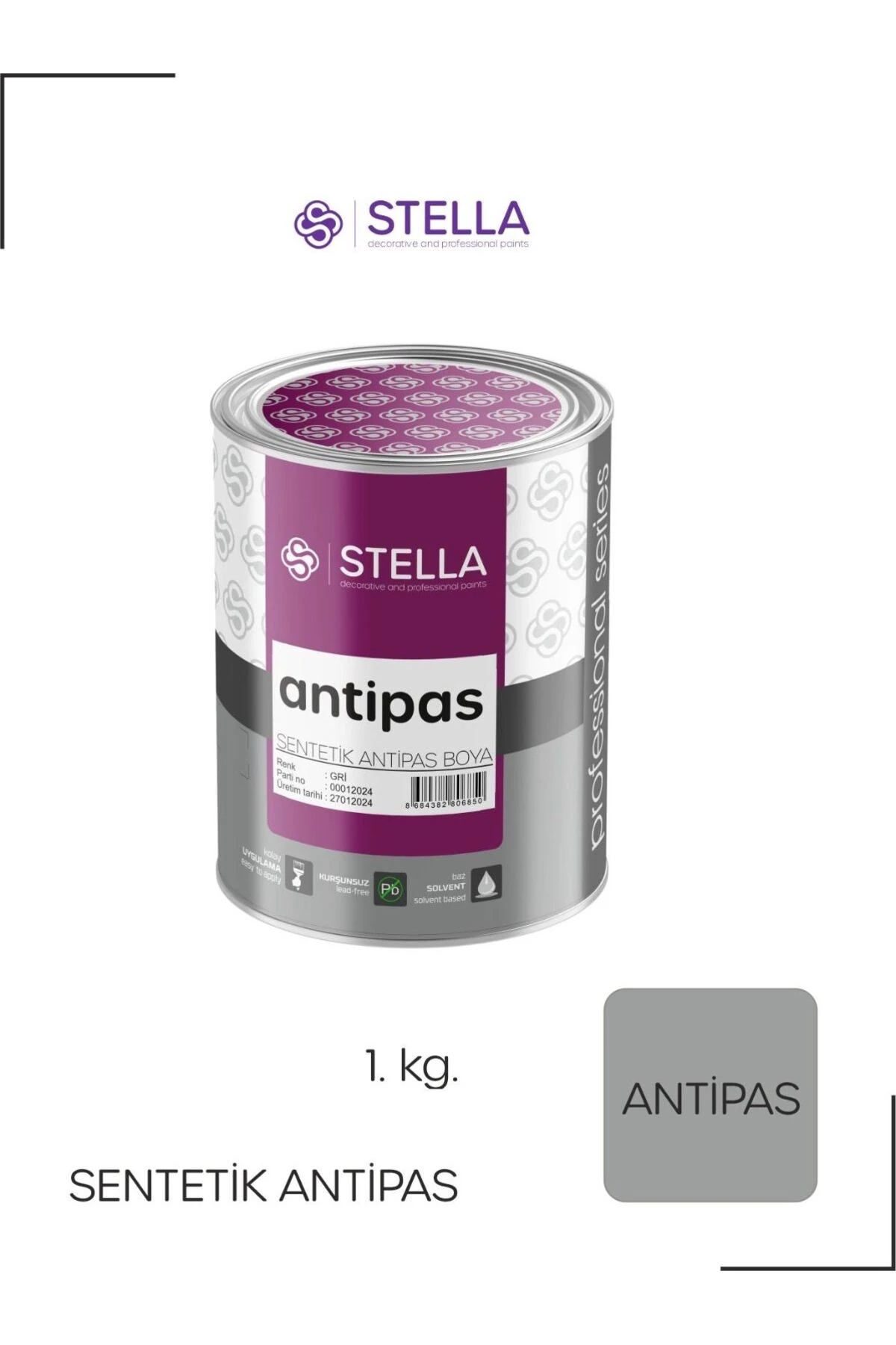 Sentetik antipas astar pas önleyici - GRİ