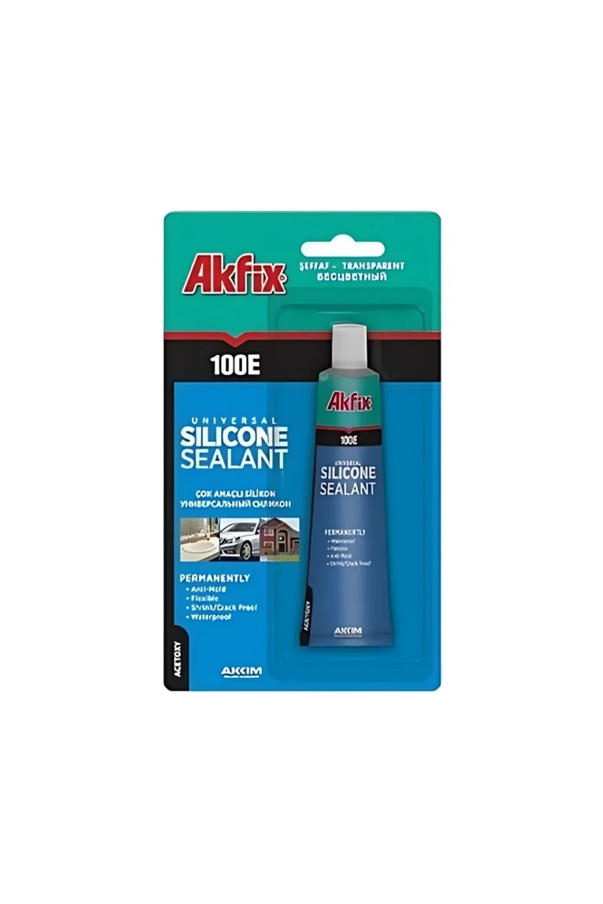 | 100e Çok Amaçlı Tüp Silikon , 50 ml