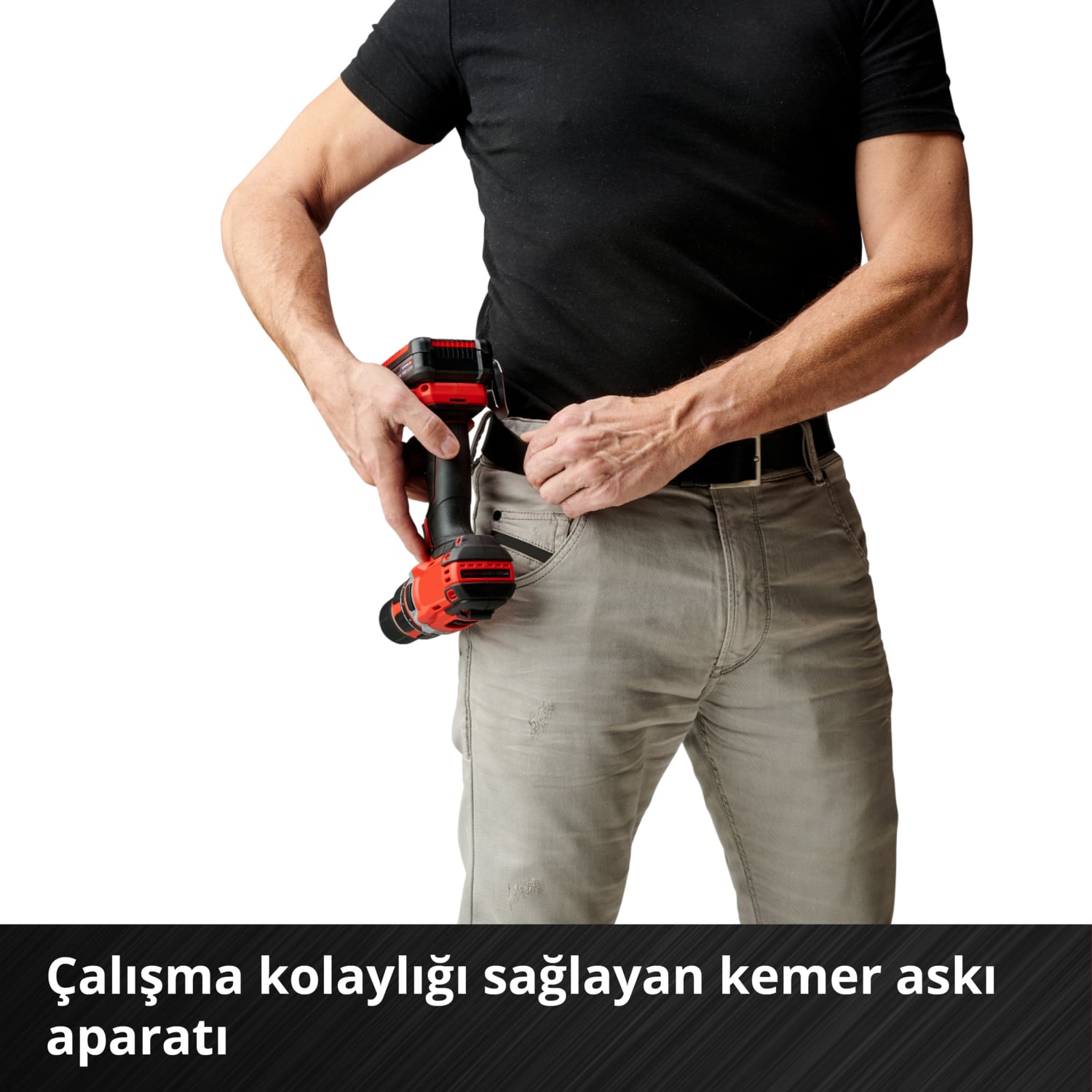EİNHELL Professional Akülü Vidalama TP-CD 18/50 Li BL Kit Power X-Change (18 V, Kömürsüz, 50 Nm, 2 Vites, 13 mm Mandren, 2x 2,0 Ah Akü + Şarj Cihazı ile) - 4513896