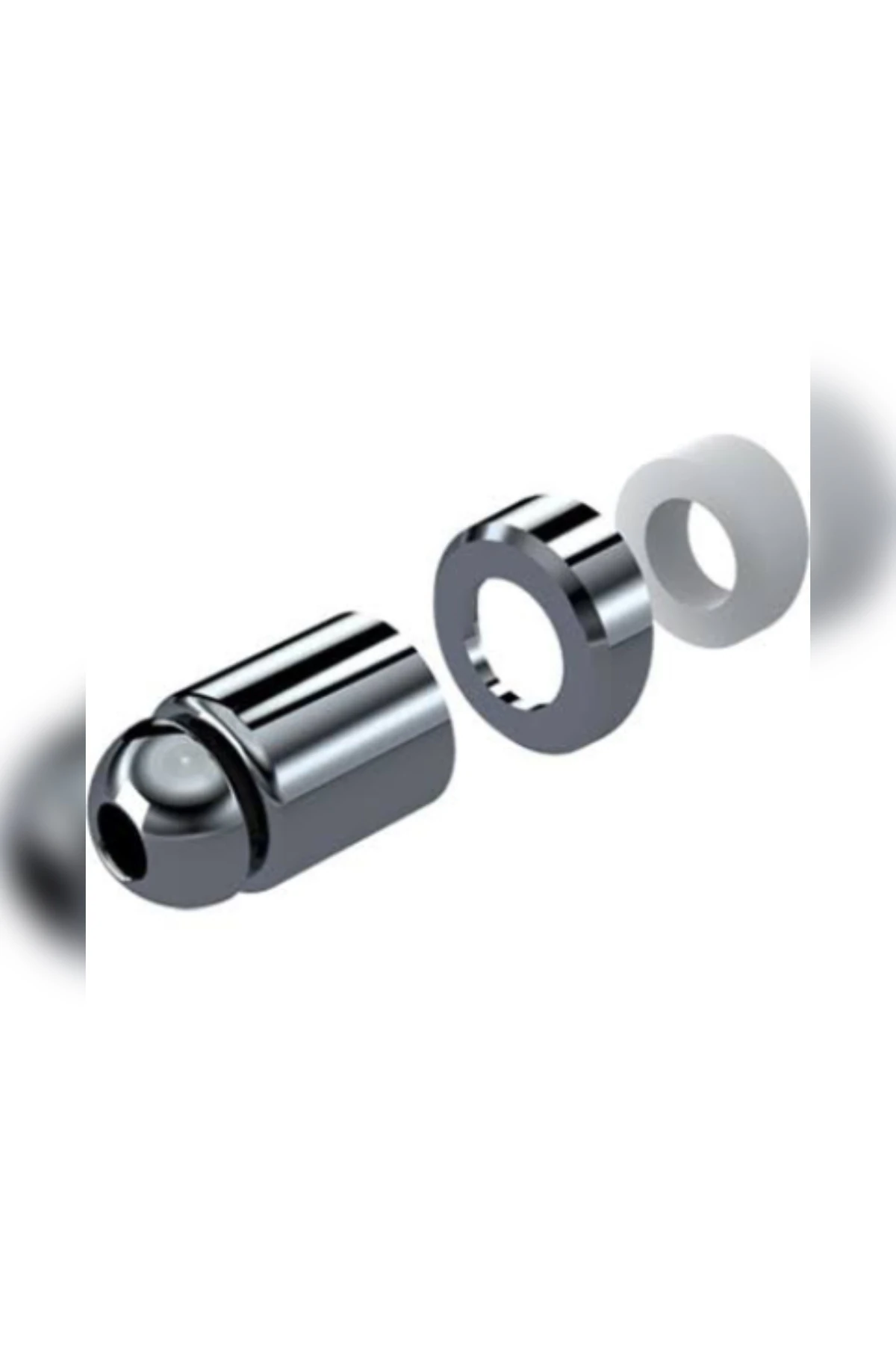 Taharet Çubuğu Krom Ucu Klozet Ucu Taharet Borusu Uc