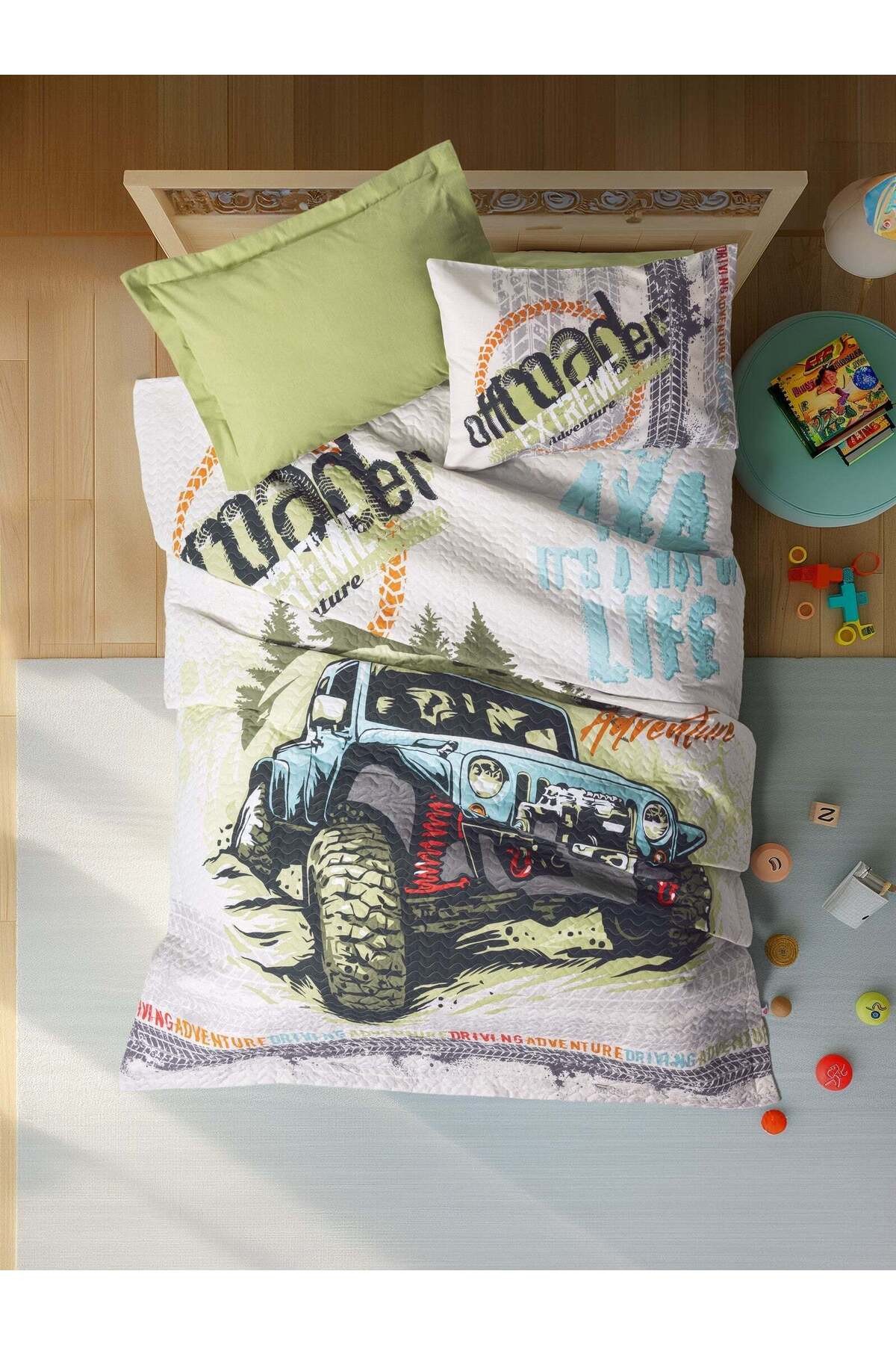 Junior Tek Kişilik Complete Set Adventure Yeşil