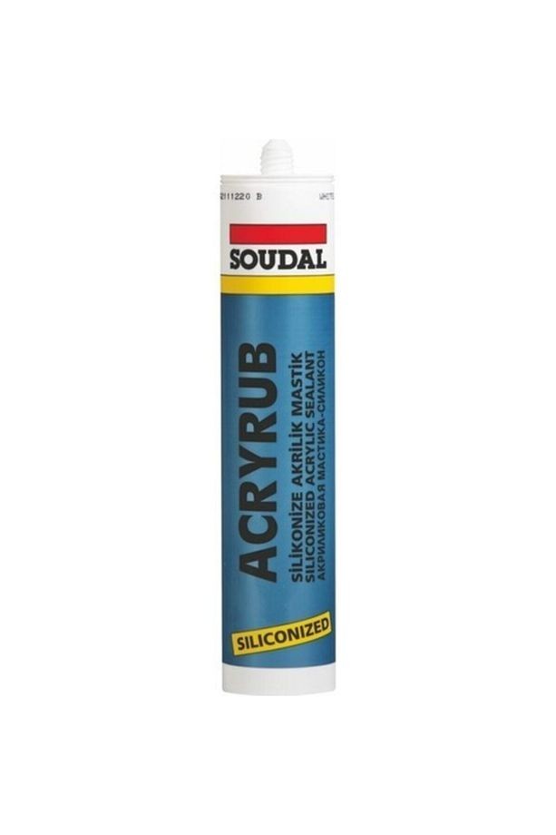 Beyaz Acryrub Silikonize Mastik 500 gr