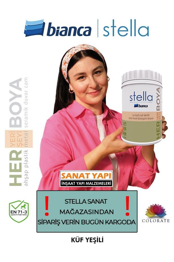 Stella Boya Yeni Renkler 1Lt
