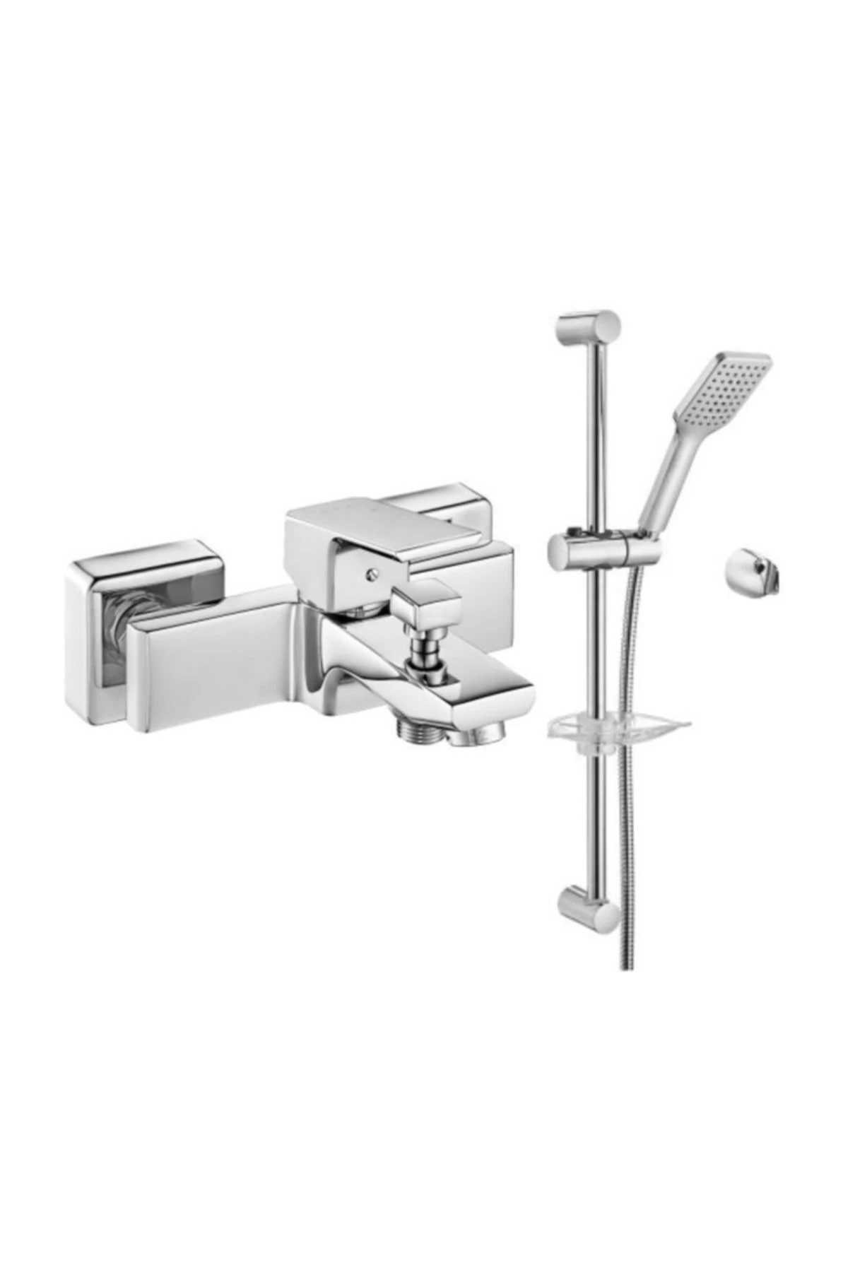 Tiera Banyo Bataryası 469+Tiera Sürgülü Banyo Duş Takımı 029  2'li Set