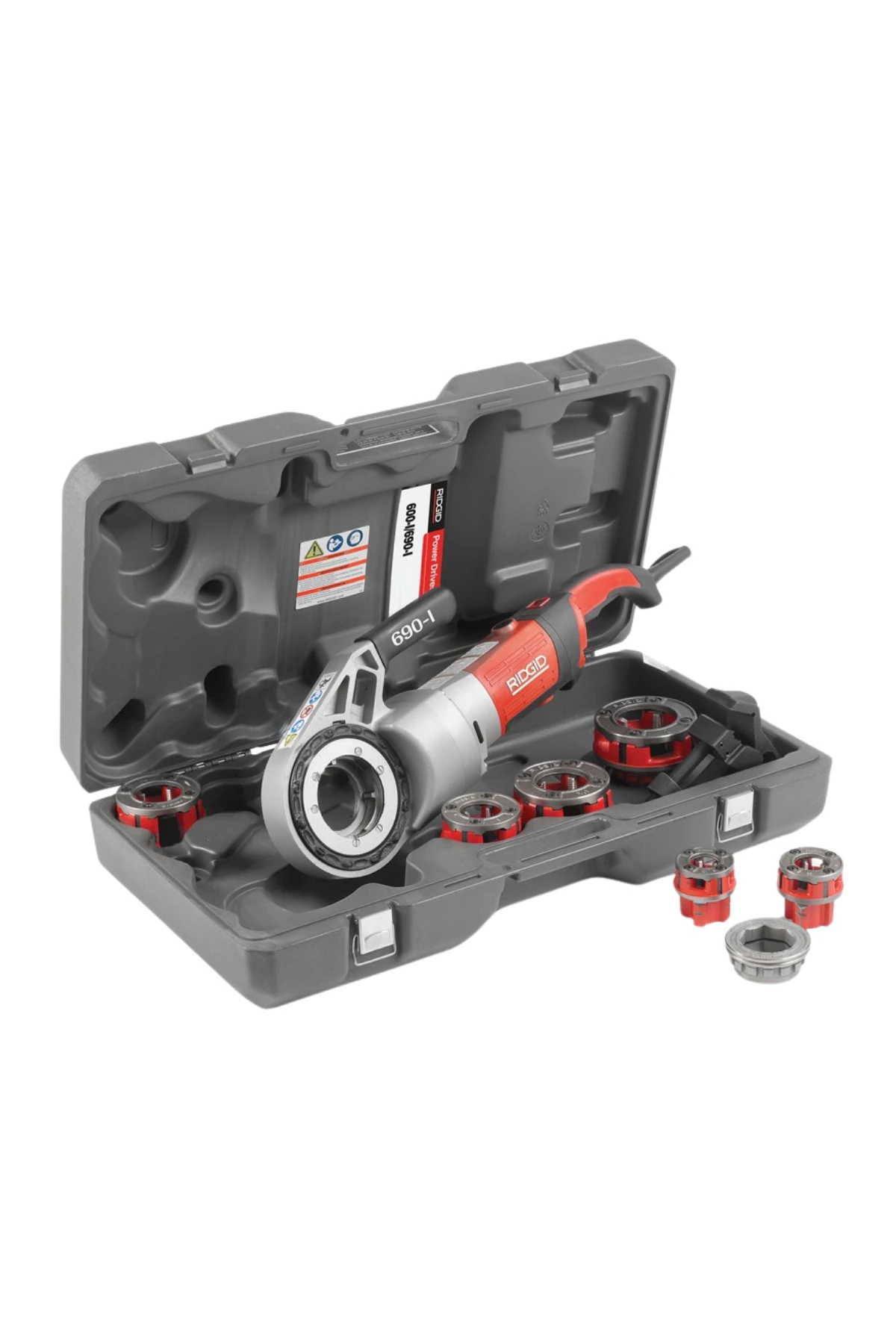 Rıdgıd 44933 Model 690-I 1/2''-2''Elektrikli El Paftası